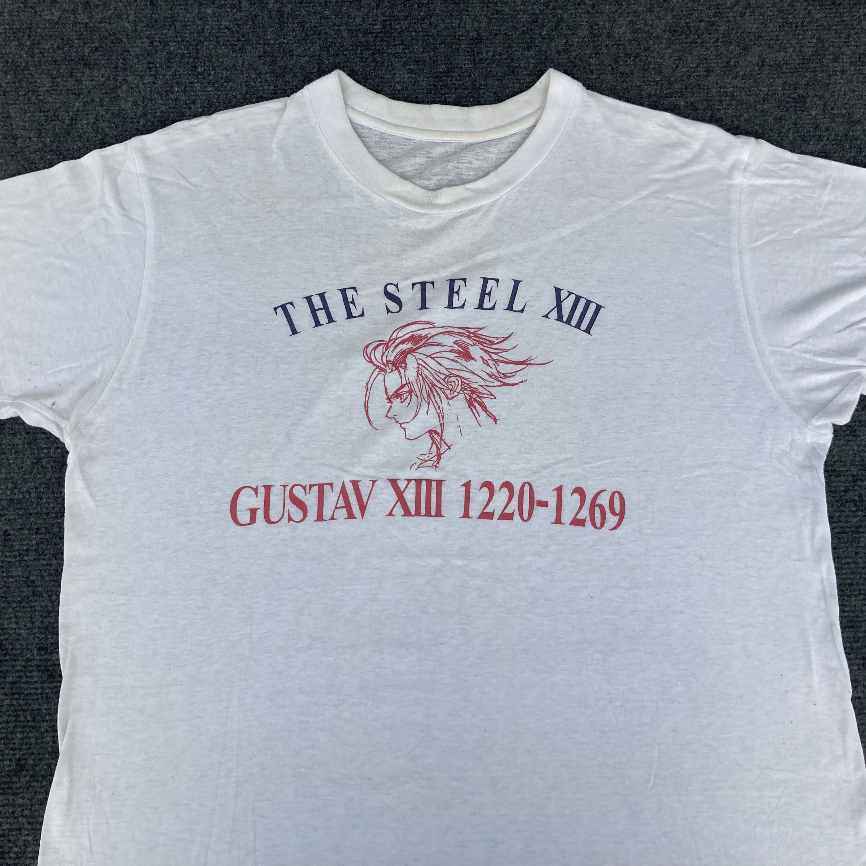Japanese Brand Vtg Saga Frontier 2 Gustave XIII Tomomi Kobayashi T shirt Size US M / EU 48-50 / 2 - 2 Thumbnail