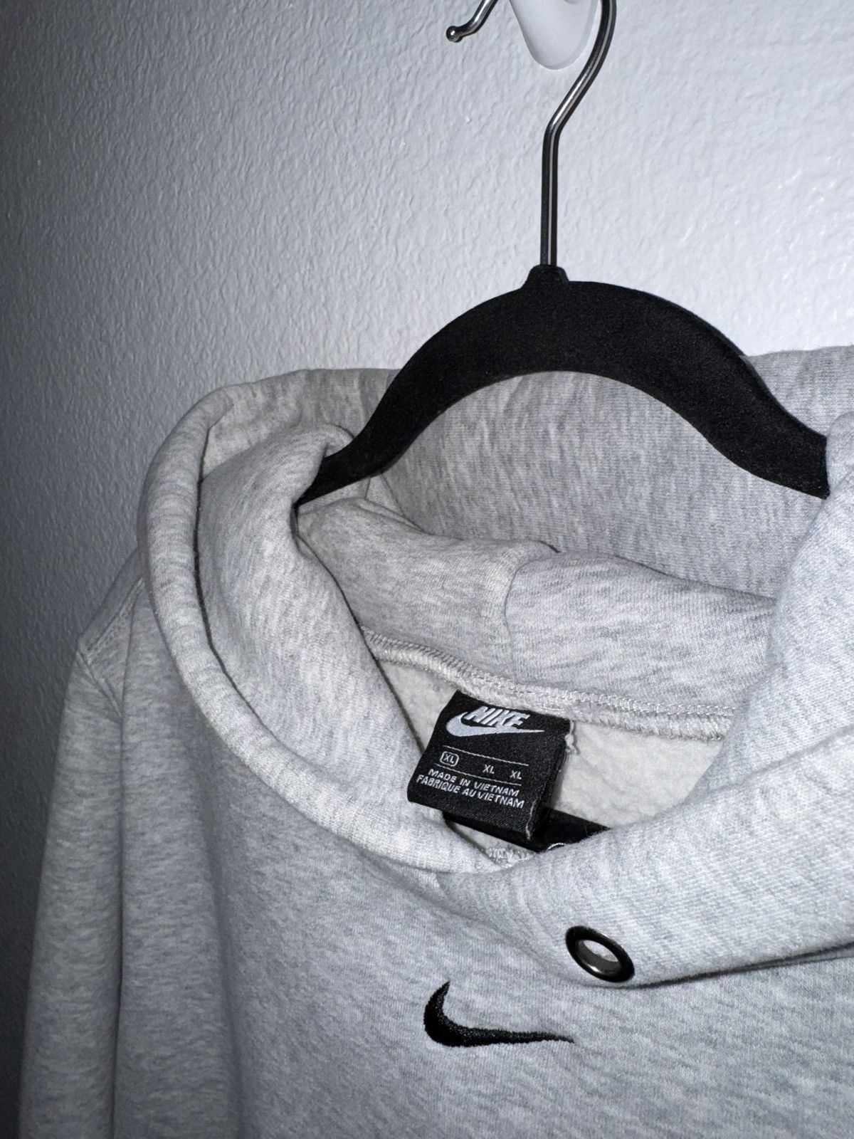 Nike Custom Nike Center Swoosh Hoodie Size US XL / EU 56 / 4 - 4 Thumbnail
