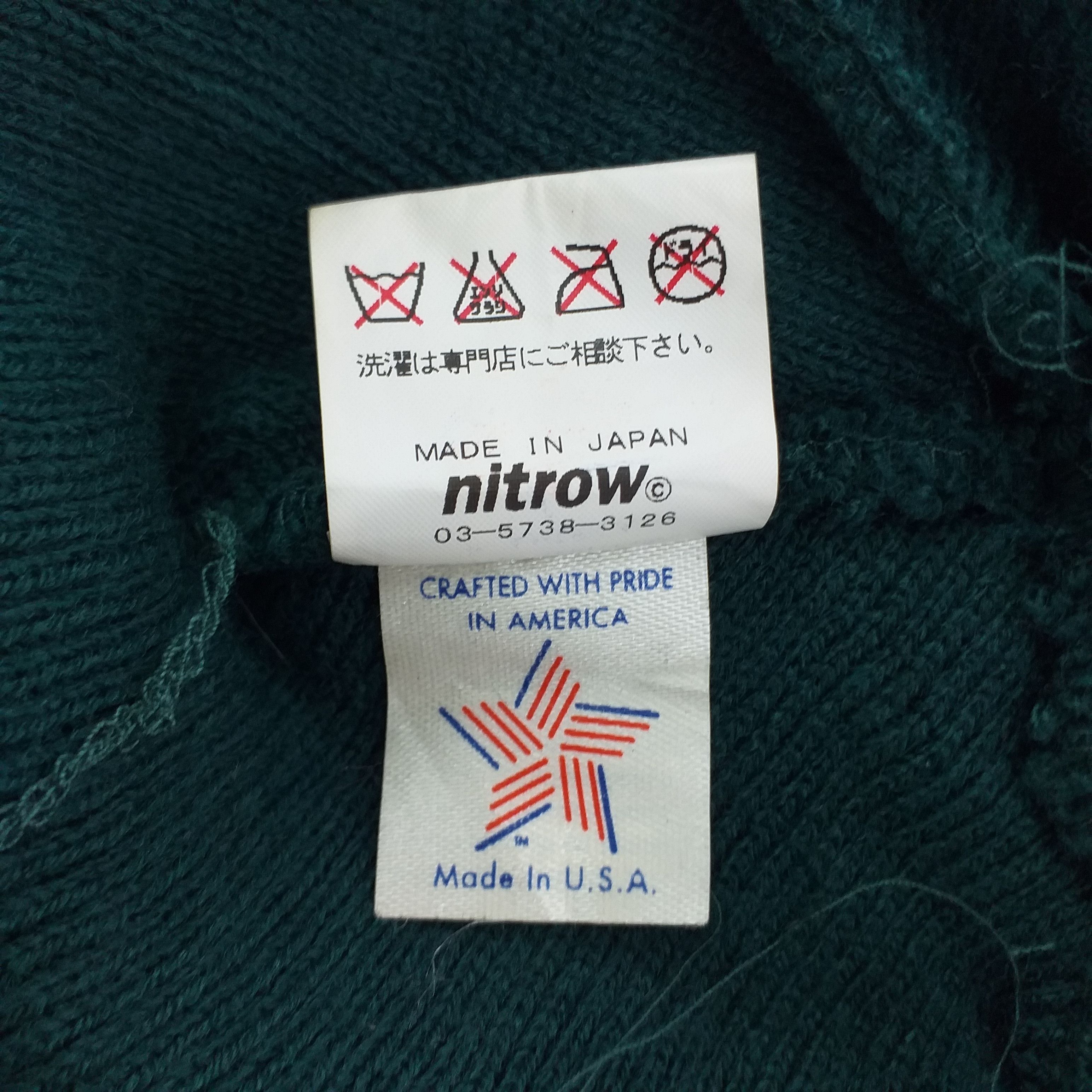Japanese Brand Letter 'N' Embroidery Snow Cap Hat Beanie -BN136 Size ONE SIZE - 4 Thumbnail
