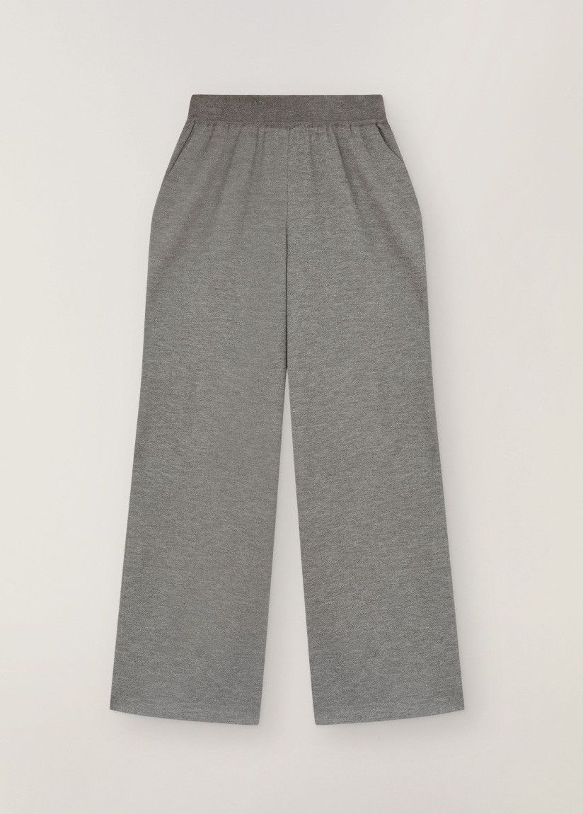 Loro Piana o1srvl11e1224 Interlock Cashmere Pant in Grey Size 28" / US 6 / IT 42 - 1 Preview