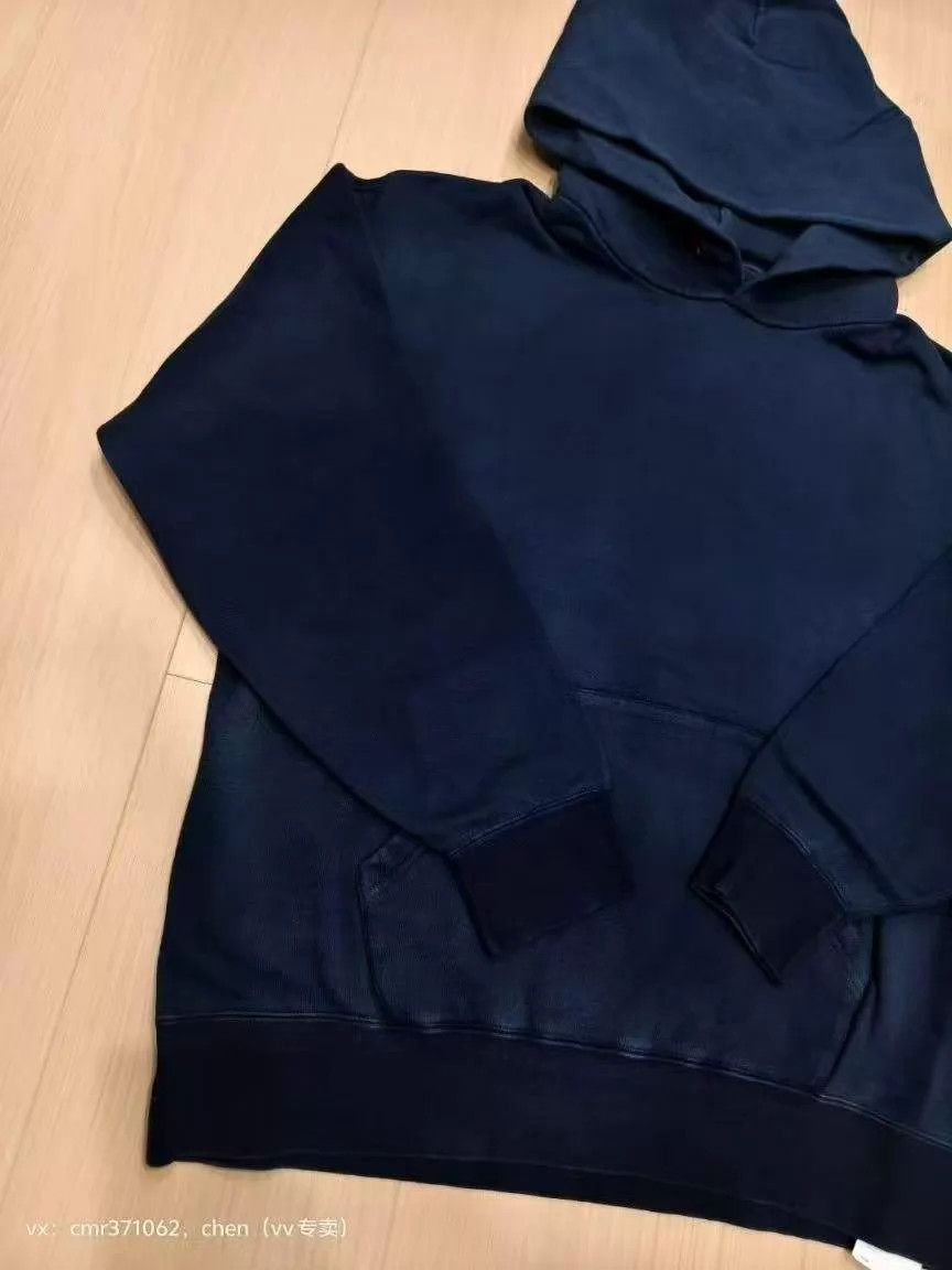 Visvim VISVIM 21 ICT JUMBO HOODIE P.O dk indigo 1 indigo dyed distressed Size US S / EU 44-46 / 1 - 4 Thumbnail
