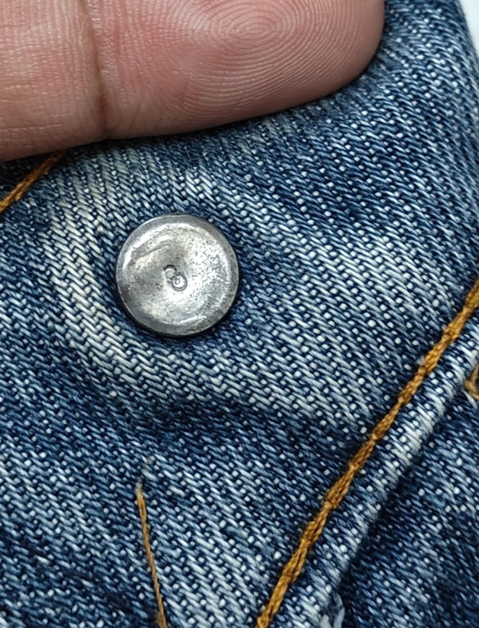 Levi's 70s Levi's 517 Bootcut Button No8 Hedi Slimane Size US 27 - 4 Thumbnail