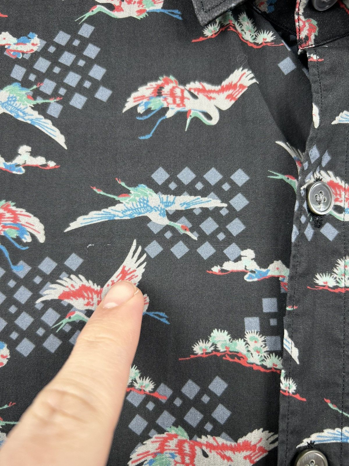 Lanvin Lanvin Evolutive Cranes Print Shirt Size US M / EU 48-50 / 2 - 15 Thumbnail