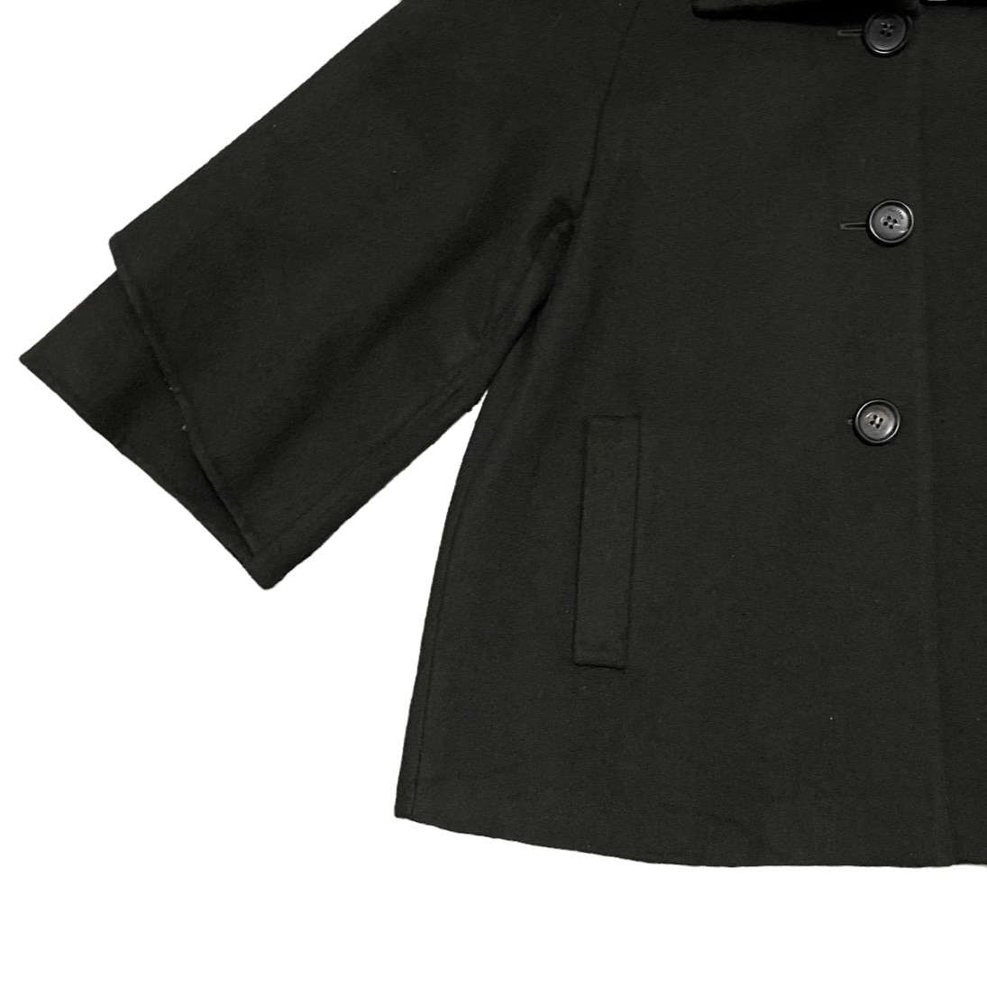 Max Mara Archive Max Mara Made in Italy Wool Coat Size M / US 6-8 / IT 42-44 - 3 Thumbnail