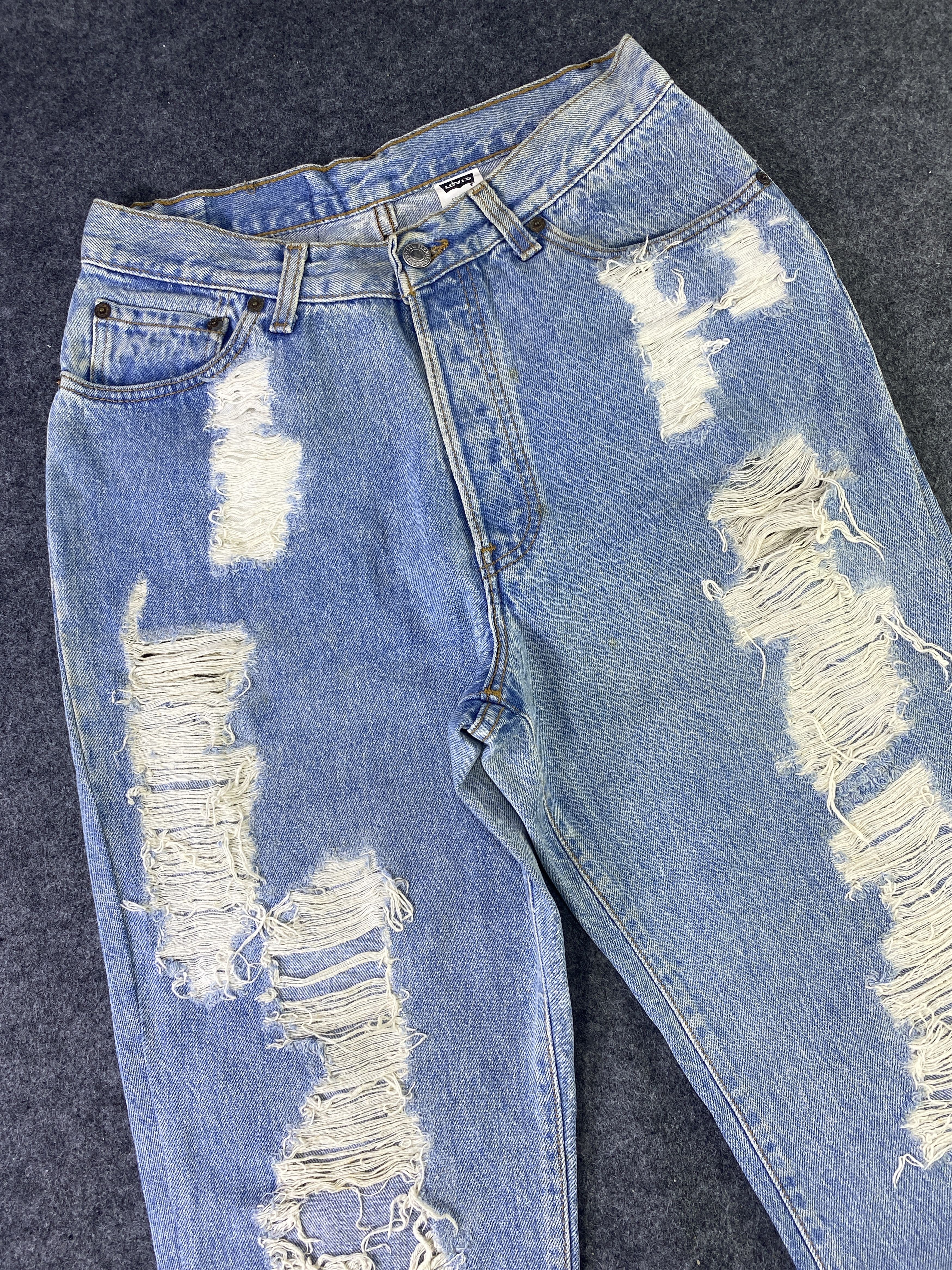 Levi's Vintage Levi's Distress Jeans - J914 Size 29" - 5 Thumbnail