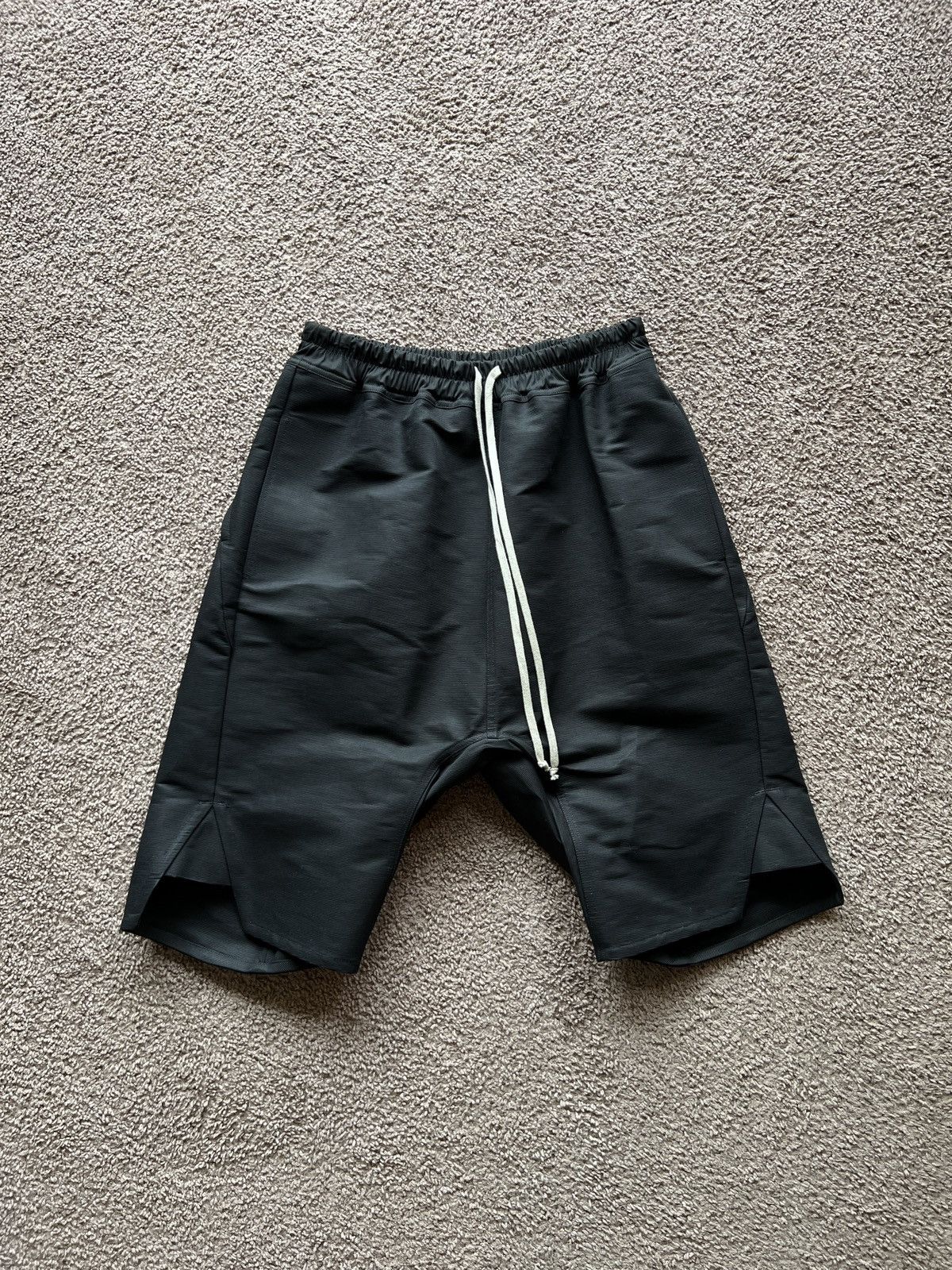 image of Rick Owens Rick Owen's Basket Swinger Shorts in Black, Men's (Size 32)