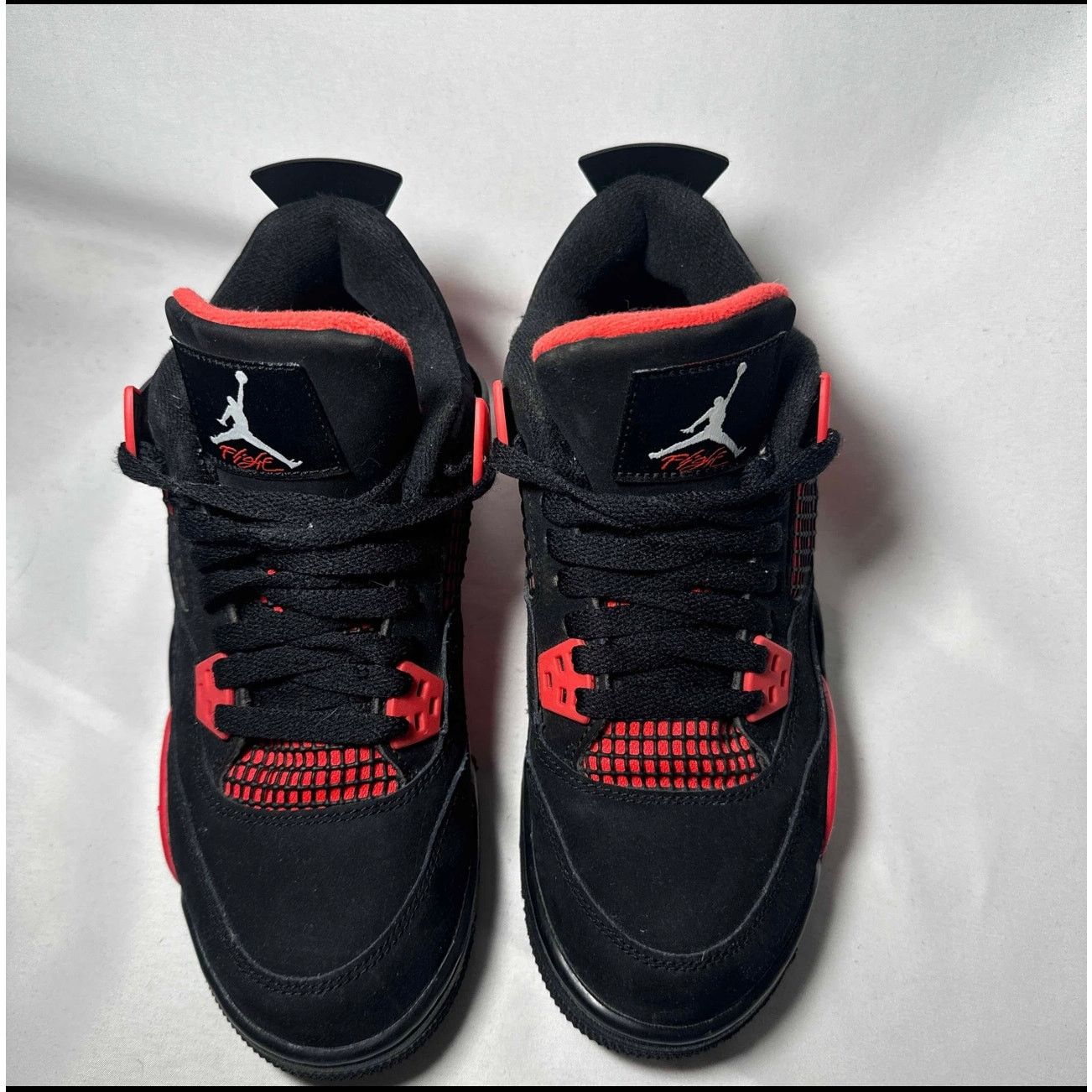 Jordan Brand × Nike Size 6.5 Nike Air Jordan 4 Retro GS Red Thunder Men's Shoes Size US 6.5 / EU 39-40 - 4 Thumbnail