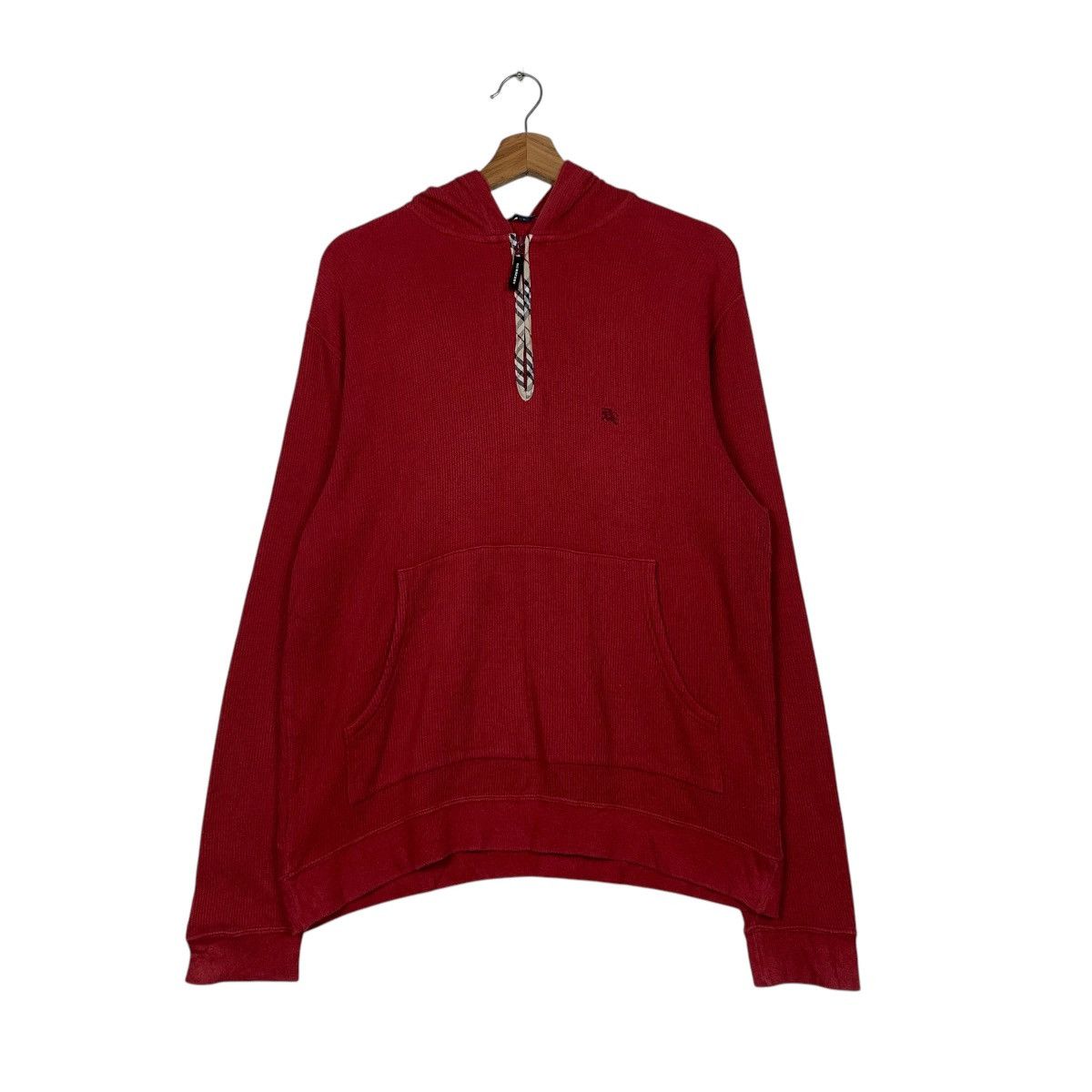 Burberry Burberry London Red Nova Check Hoodie Size US L / EU 52-54 / 3 - 10 Thumbnail