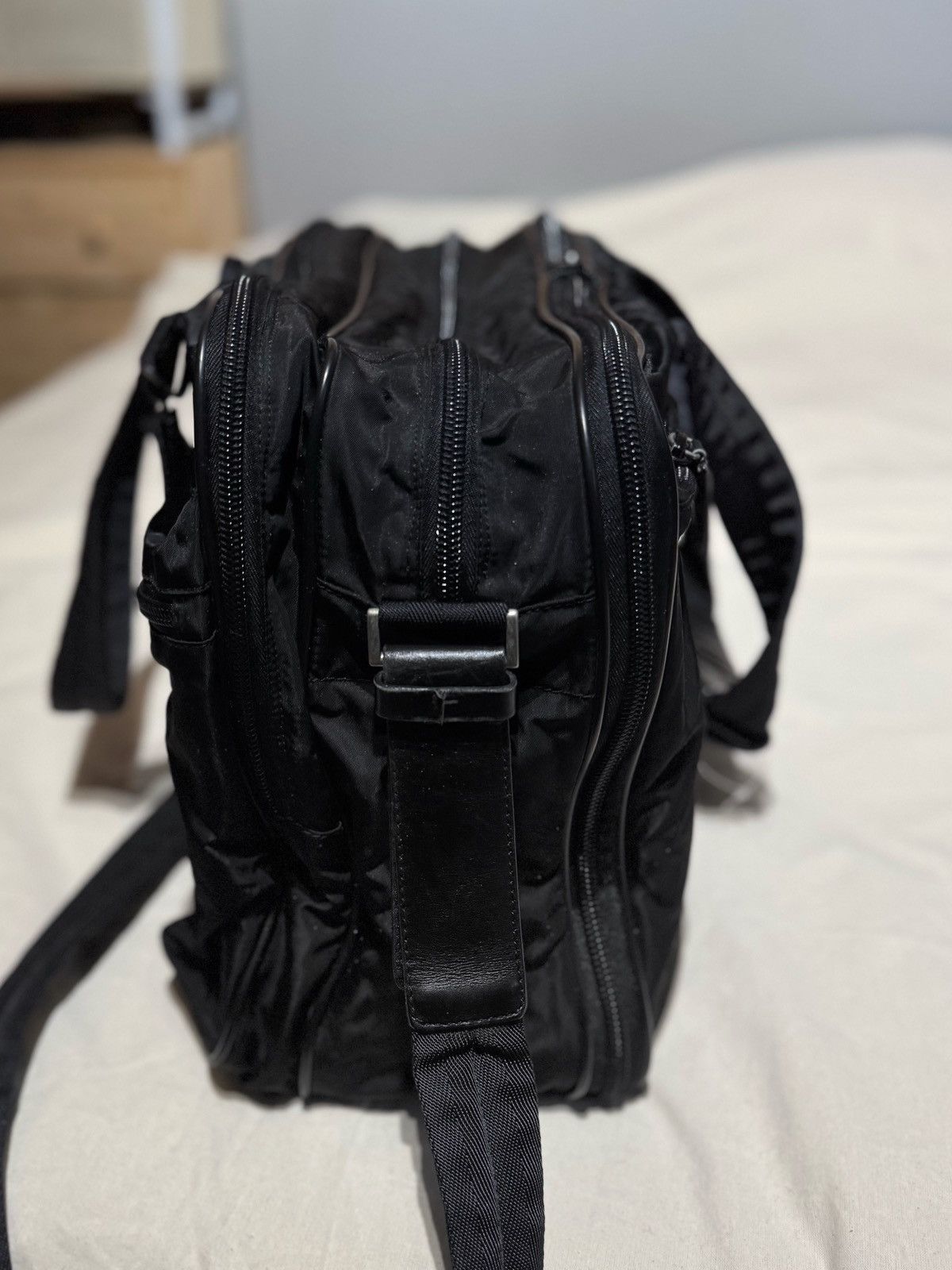 Prada WEEKENDER RE NYLON BAG DUFFLE MESSENGER BAG Size ONE SIZE - 3 Thumbnail