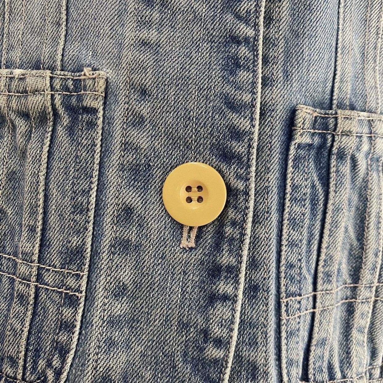 Marc Jacobs Vintage Y2K Marc Jacobs Puff Sleeve Denim Trucker Jacket Size S / US 4 / IT 40 - 6 Thumbnail