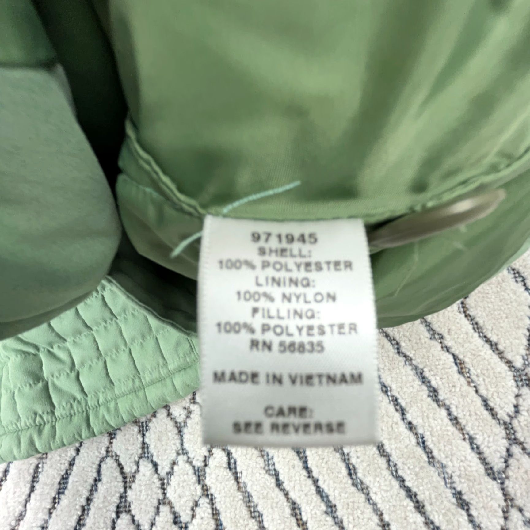 Vintage Cabela's Puffer Vest Women M Green Suede Button Up Jacket Outdoors Hiking Size M / US 6-8 / IT 42-44 - 5 Thumbnail
