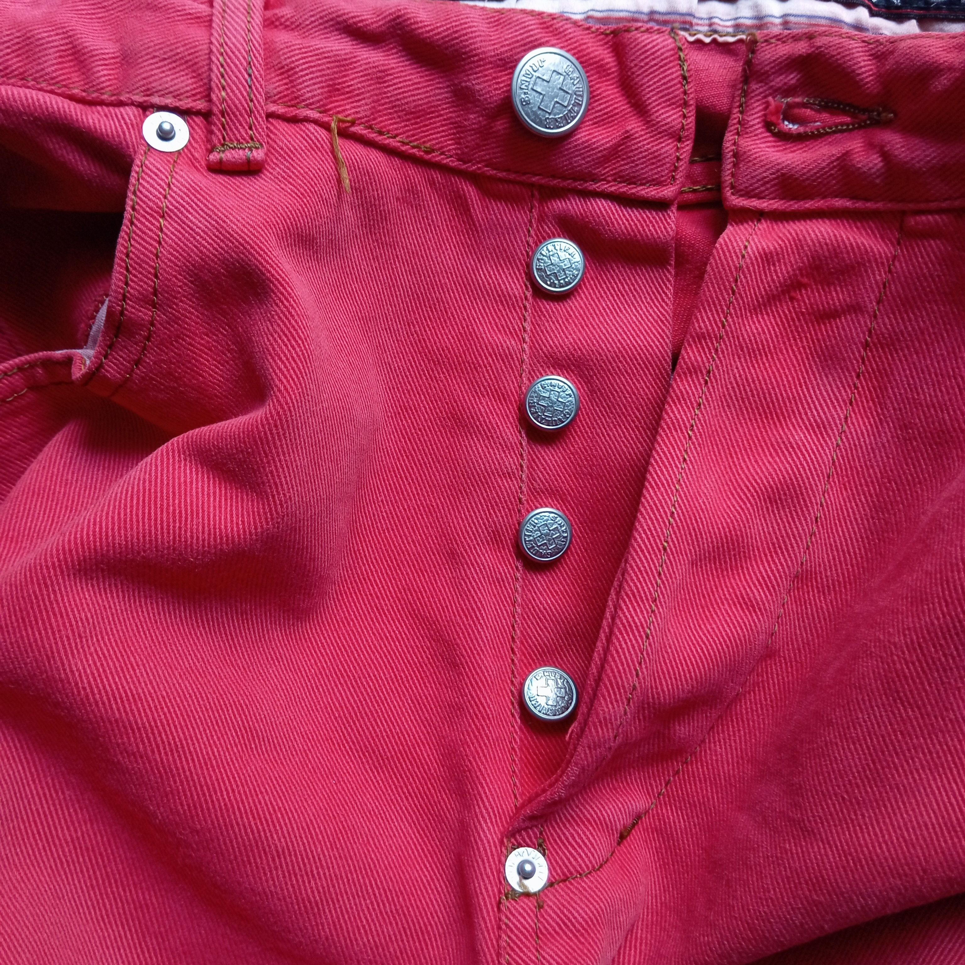 Gaultier Homme Objet Vintage XII Jean Paul gaultier jean's trousers Size US 34 / EU 50 - 4 Thumbnail
