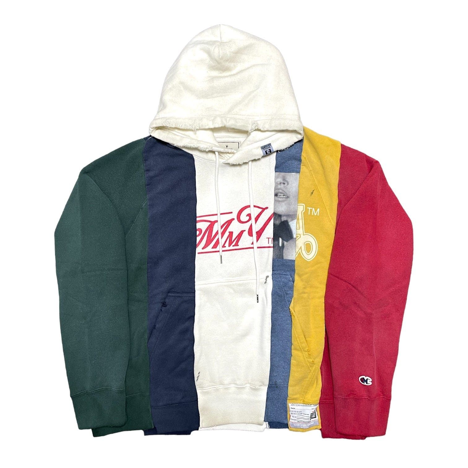 Maison MIHARA YASUHIRO Vertical Switching Hooded Sweatshirt Multi Size US L / EU 52-54 / 3 - 1 Thumbnail