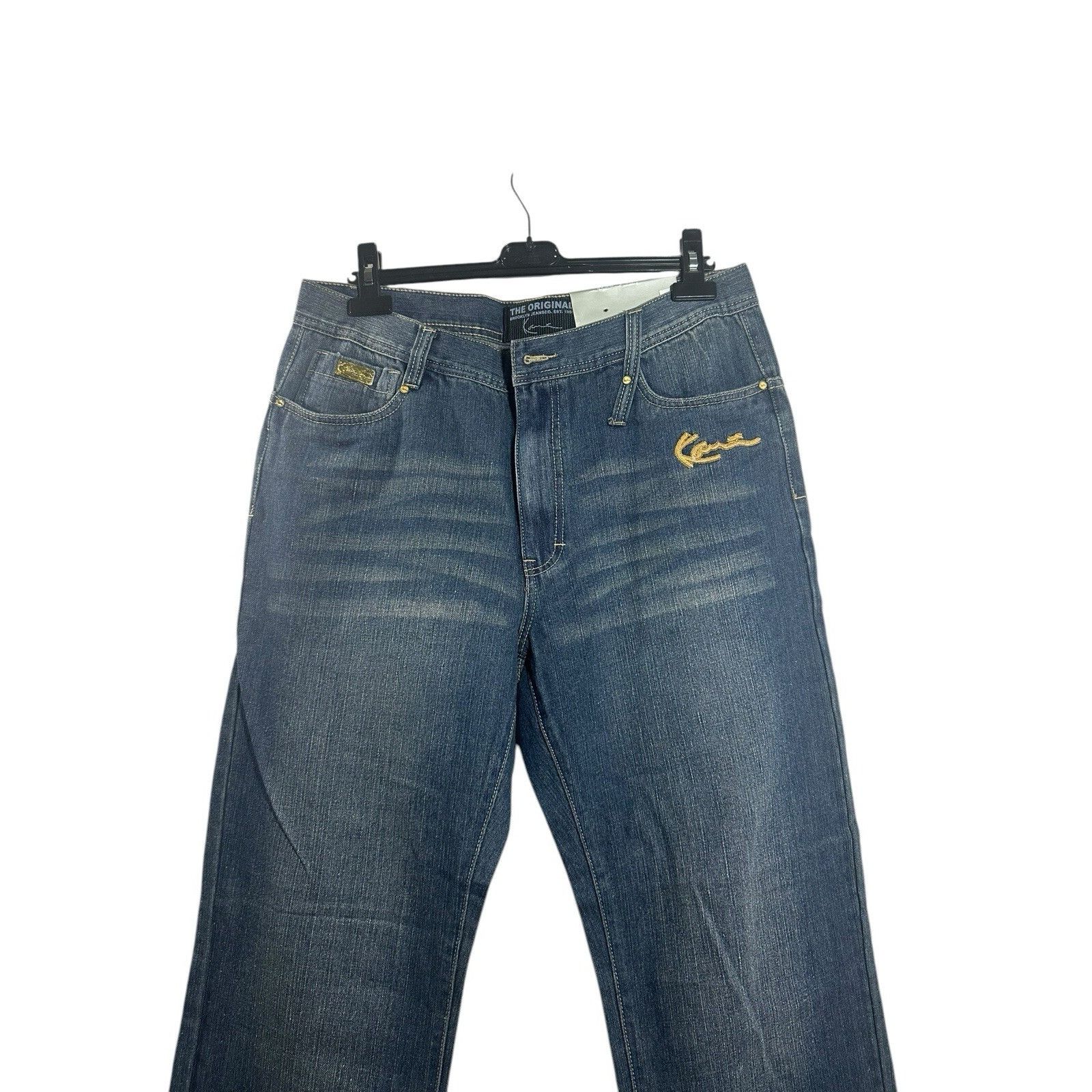 Karl Kani Vintage Karl Kani Jeans 36x34 Denim Hip Hop Baggy Y2K 90’s 2 Size US 36 / EU 52 - 2 Thumbnail