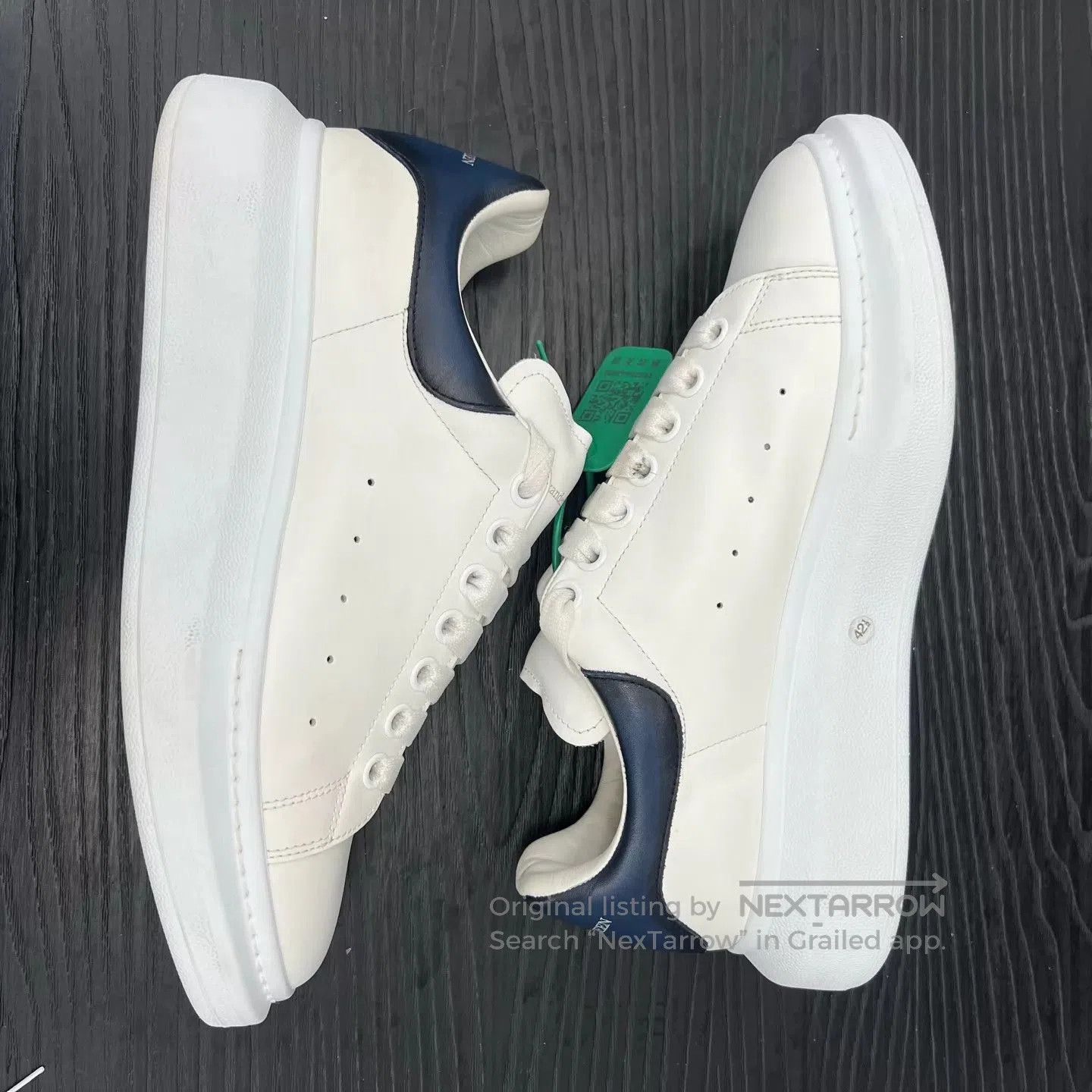 Alexander McQueen White Low. Size US 9.5 / EU 42-43 - 2 Thumbnail