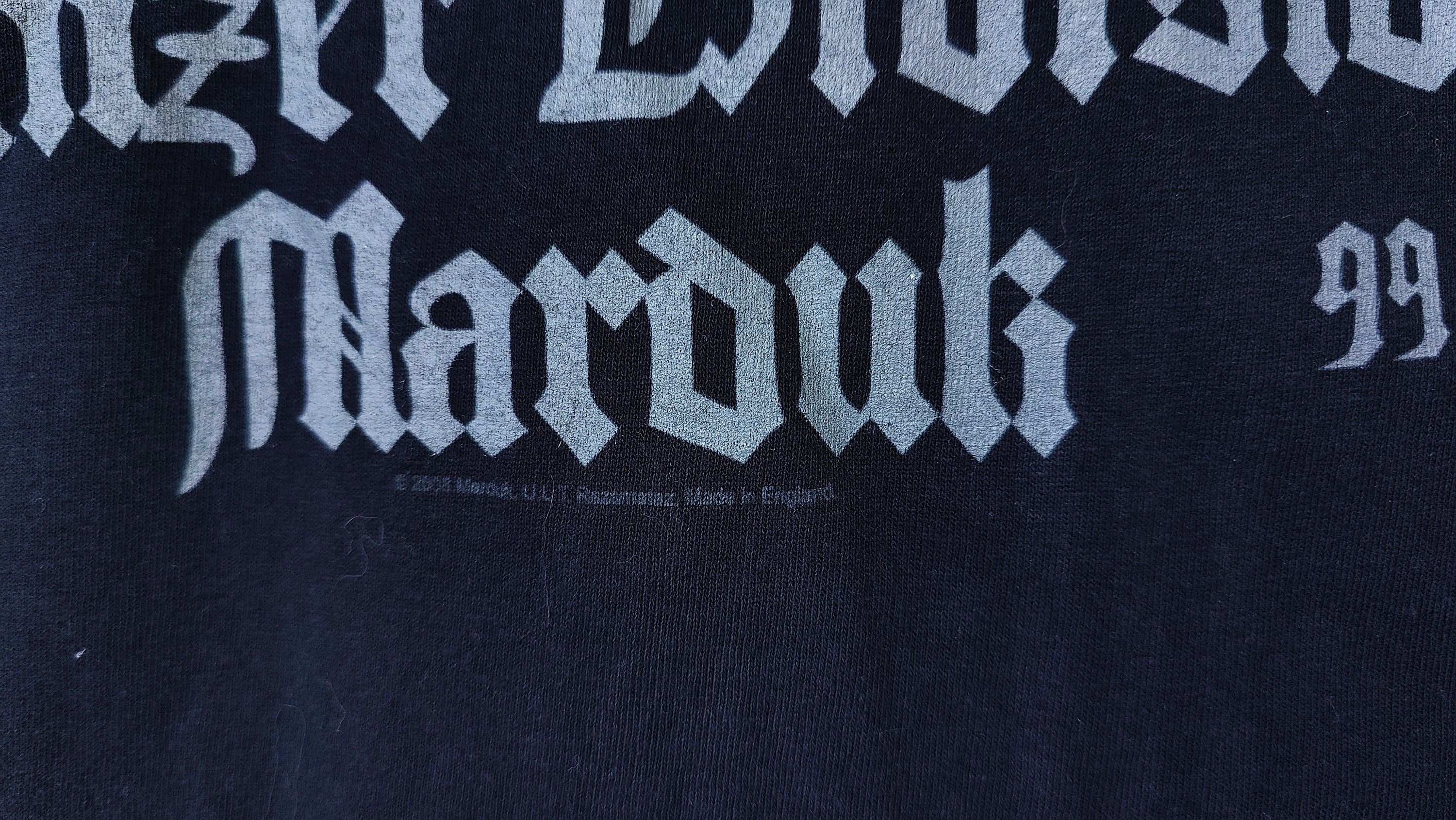 Band Tees RARE 00s Marduk Panzer Division Vintage Tshirt Size US L / EU 52-54 / 3 - 7 Thumbnail