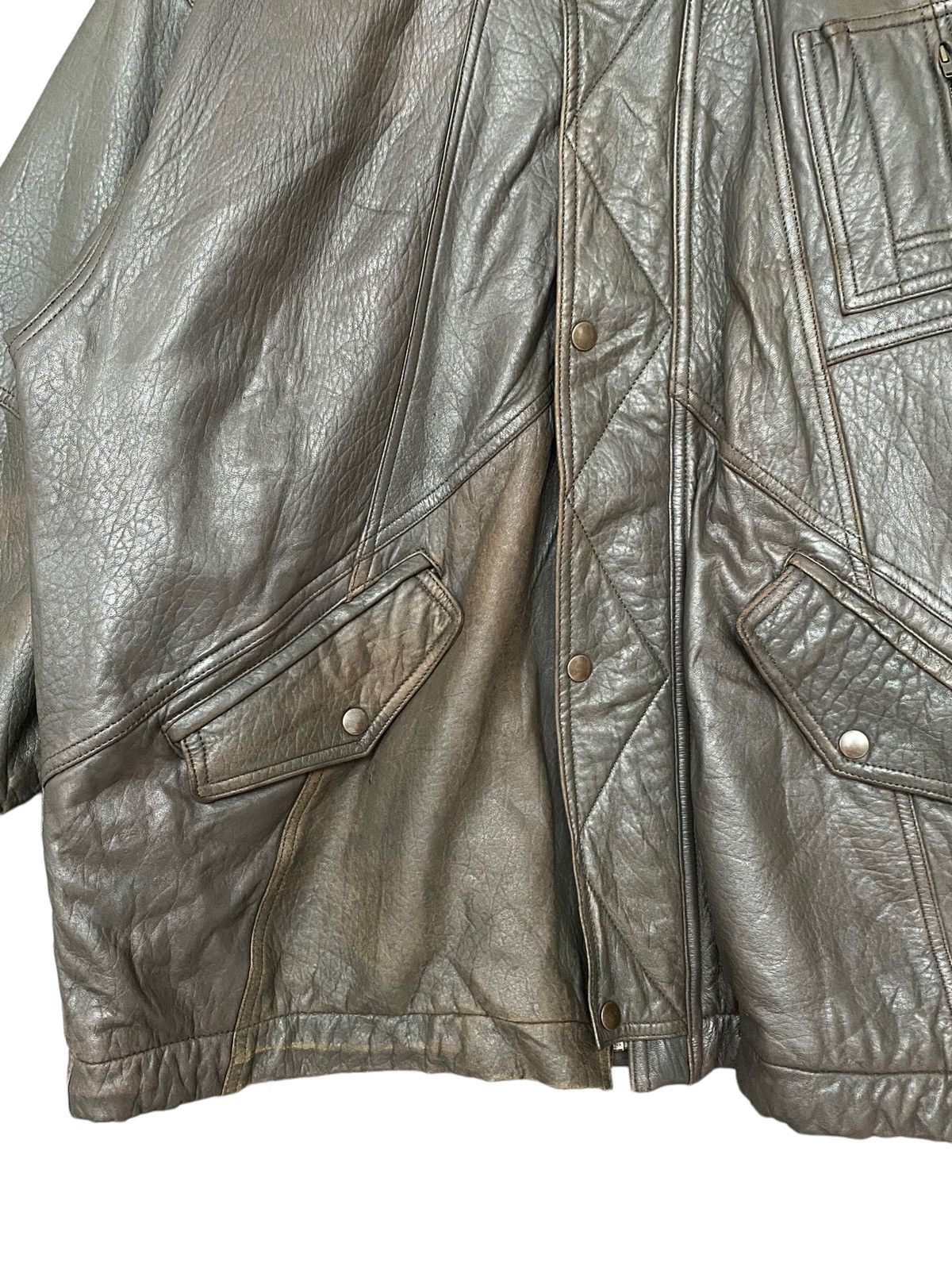Hai Sporting Gear Vintage Brand Hai Sporting Gear Leather Jacket 1990s Size US M / EU 48-50 / 2 - 9 Thumbnail