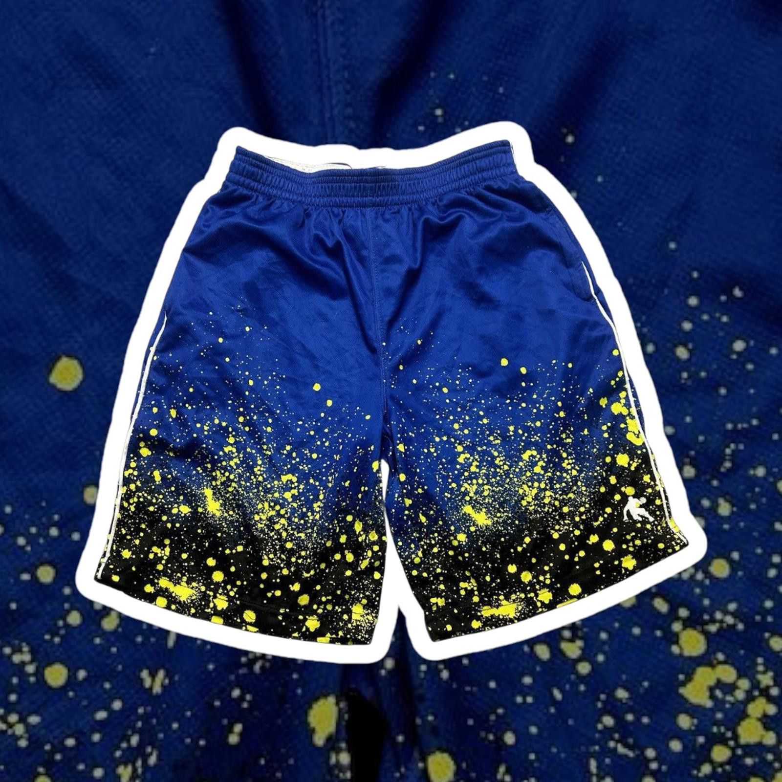 JW Anderson AND1 Kids Splash Print Basketball Shorts - Size LG (10/12) Size US 34 / EU 50 - 1 Thumbnail