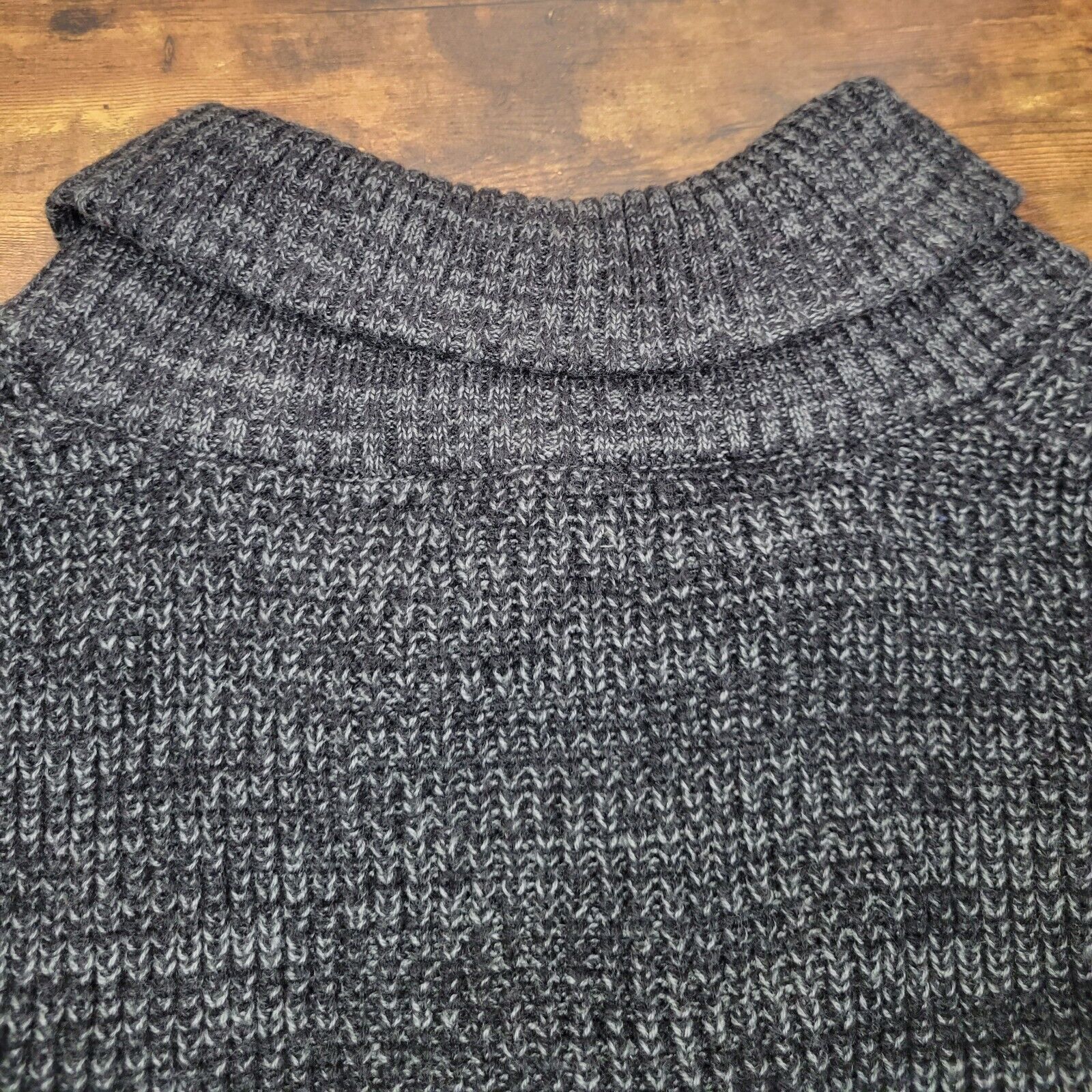 Carbon Rue21 Carbon L Men's Cowlneck Sweater Chunky Knit Pullover Size US L / EU 52-54 / 3 - 4 Thumbnail