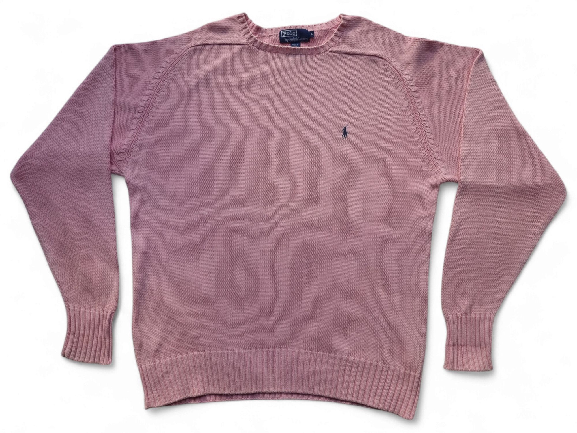 Polo Ralph Lauren × Vintage Vintage Ralph Lauren Polo Sweater Size US L / EU 52-54 / 3 - 1 Thumbnail