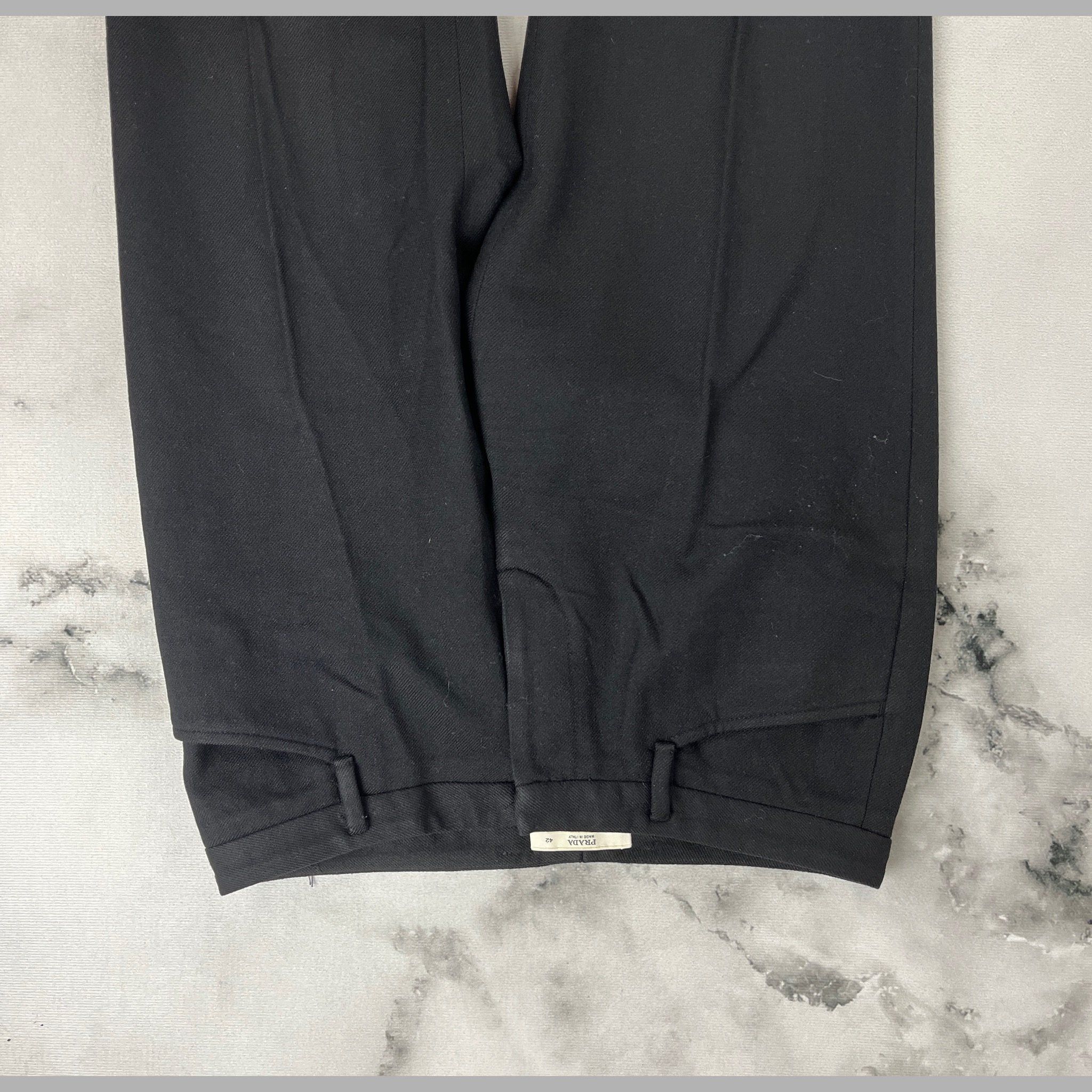 Prada Pantaloni Prada Lana – 42 IT Size 28" / US 6 / IT 42 - 6 Thumbnail