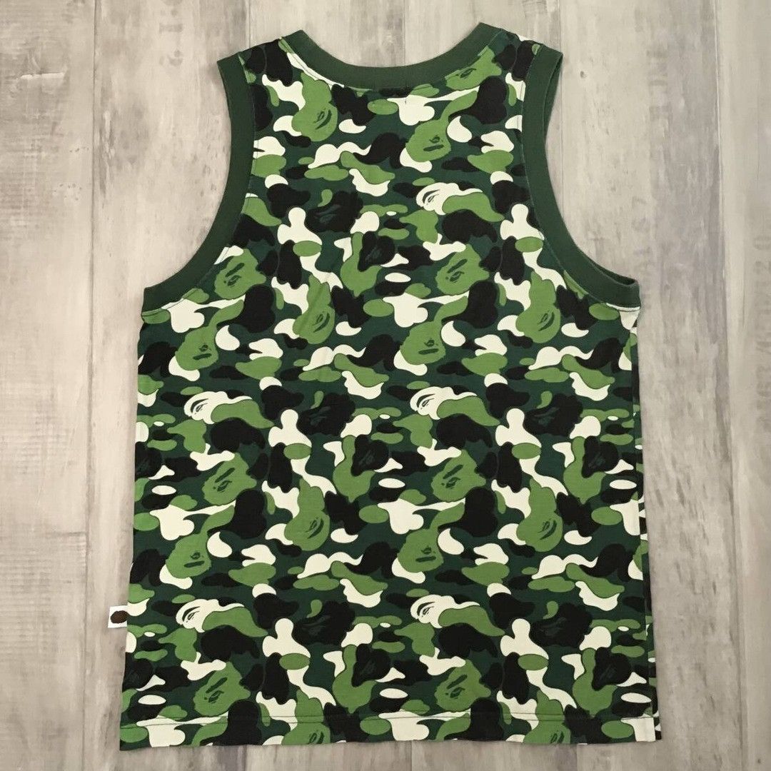 Bape BAPE ABC camo green tank top a bathing ape NIGO Size US M / EU 48-50 / 2 - 3 Thumbnail