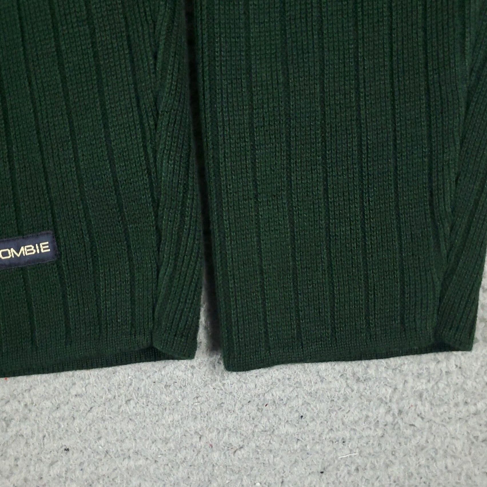 Abercrombie & Fitch VINTAGE Abercrombie & Fitch Crew Neck Pullover Sweater Mens XL Green Cotton Blend Size US XL / EU 56 / 4 - 5 Thumbnail