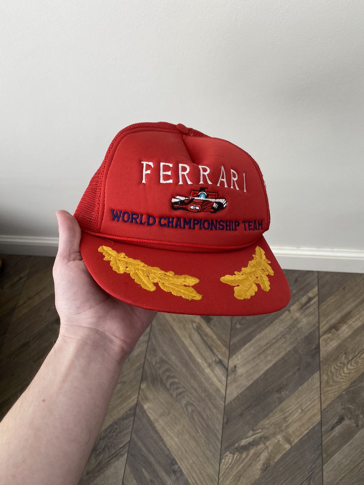 Ferrari × Vintage Vintage Ferrari World Championship Team 90s cap Size ONE SIZE - 1 Thumbnail