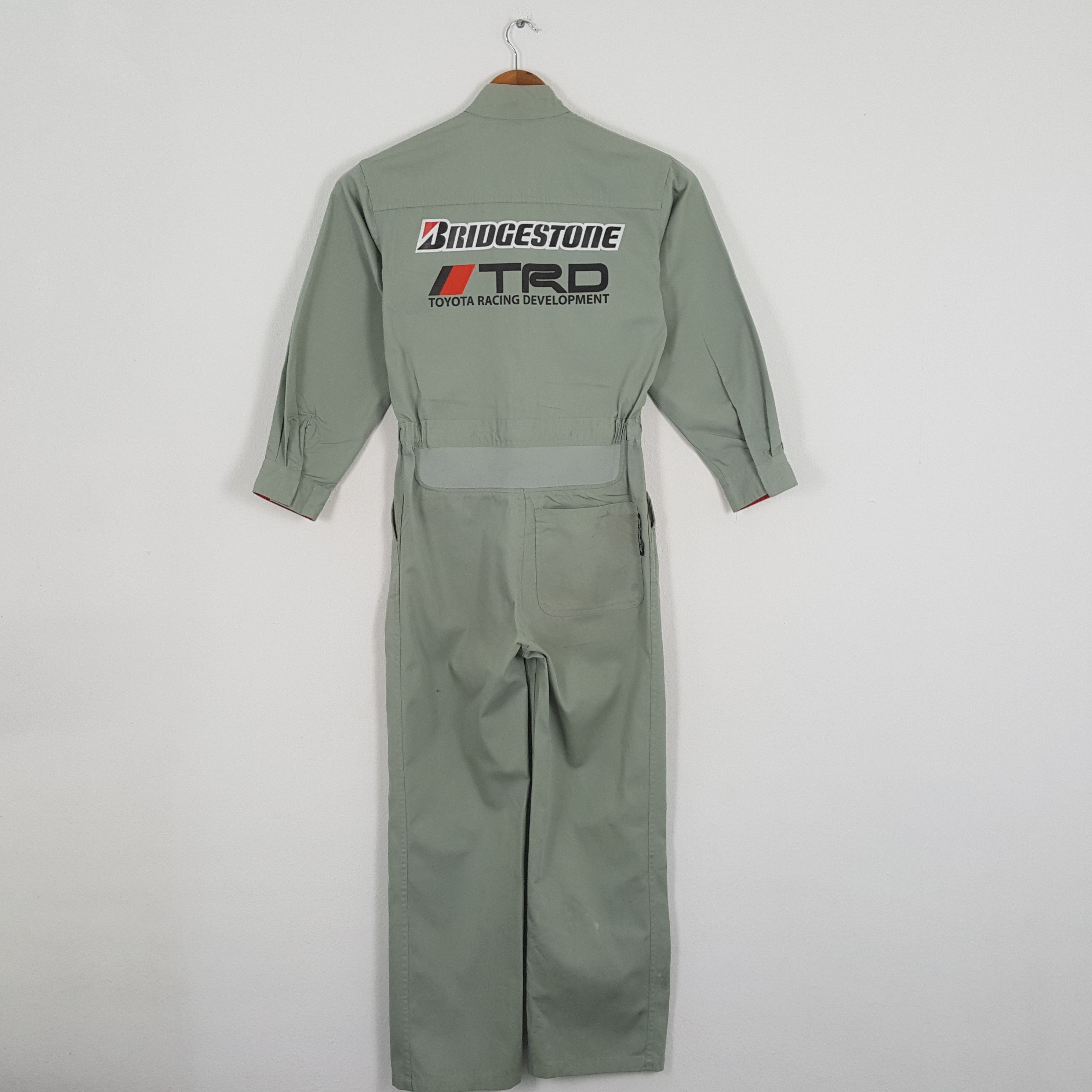 Vintage Vintage BRIGEDSTONE TRD TOYOTA RACING Coverall Jacket Size US M / EU 48-50 / 2 - 1 Thumbnail