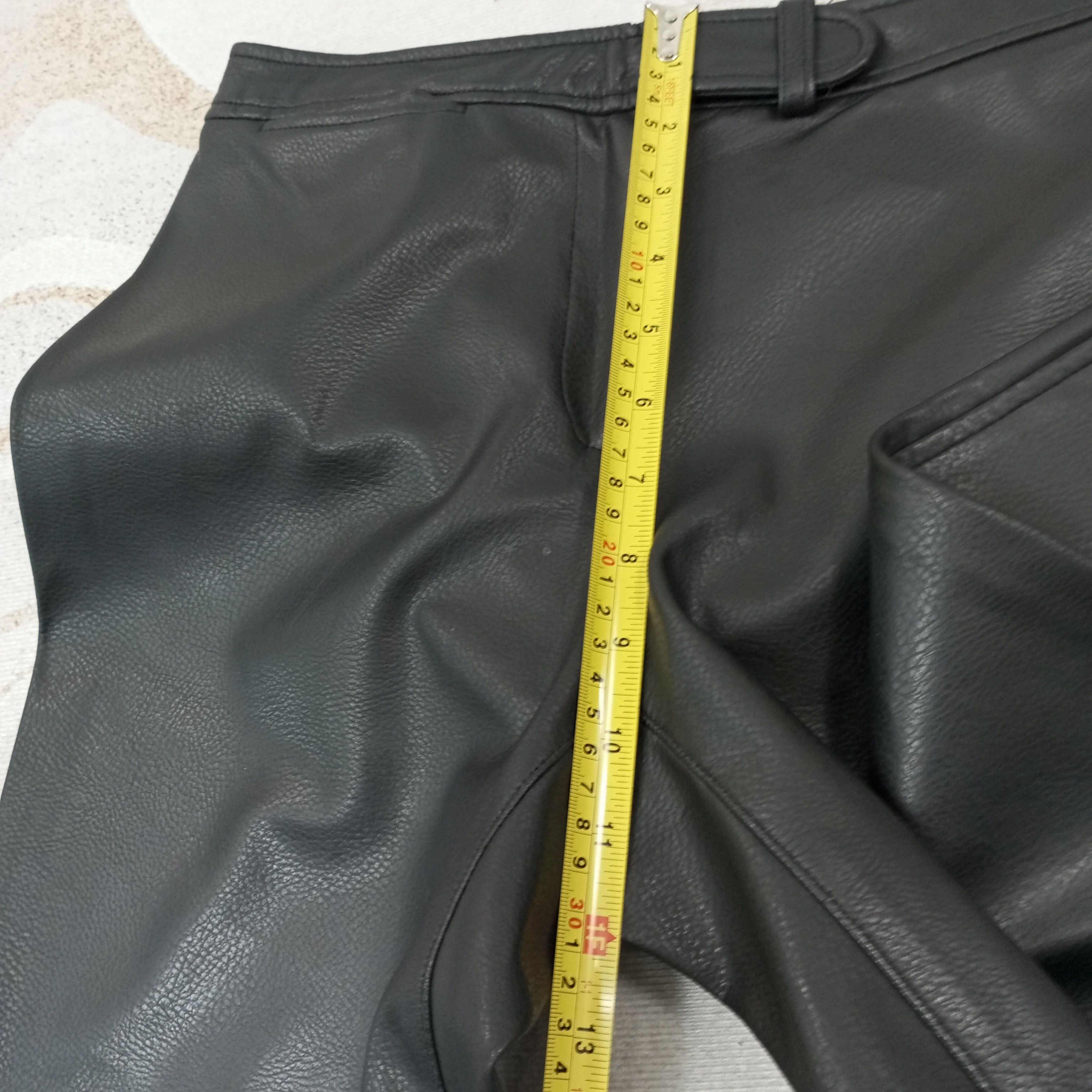 Marella Marella Tricot Leather Pants c235n38 Size 28" / US 6 / IT 42 - 7 Thumbnail