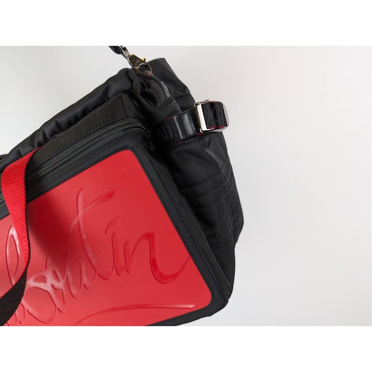 Christian Louboutin o1rshd1 Size: OS / Loubideal Sport Bag in Loubi/Black Size ONE SIZE - 14 Thumbnail