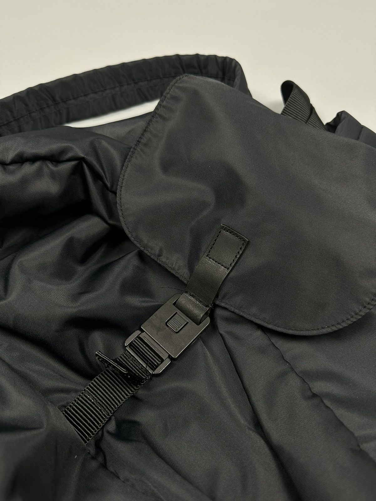 Yohji Yamamoto Yohji Yamamoto Y’saccs Doux Nylon Backpack Size ONE SIZE - 7 Thumbnail