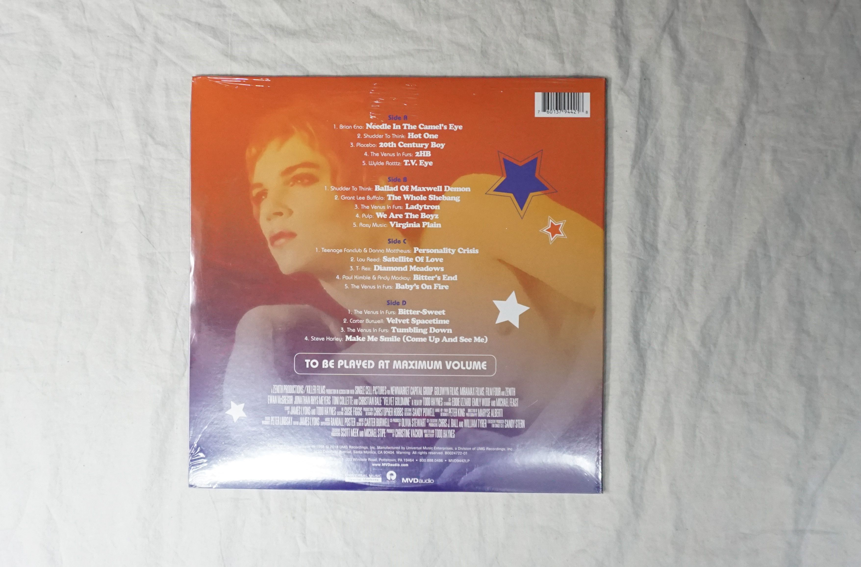 Velvet Velvet Goldmine Limited Edition Blue & Orange Vinyl Size ONE SIZE - 4 Thumbnail