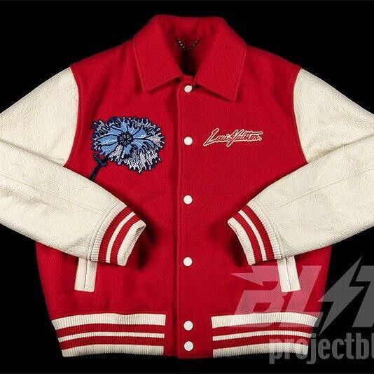 Louis Vuitton LOUIS VUITTON YAYOI KUSAMA VARSITY JACKET Size US L / EU 52-54 / 3 - 1 Thumbnail