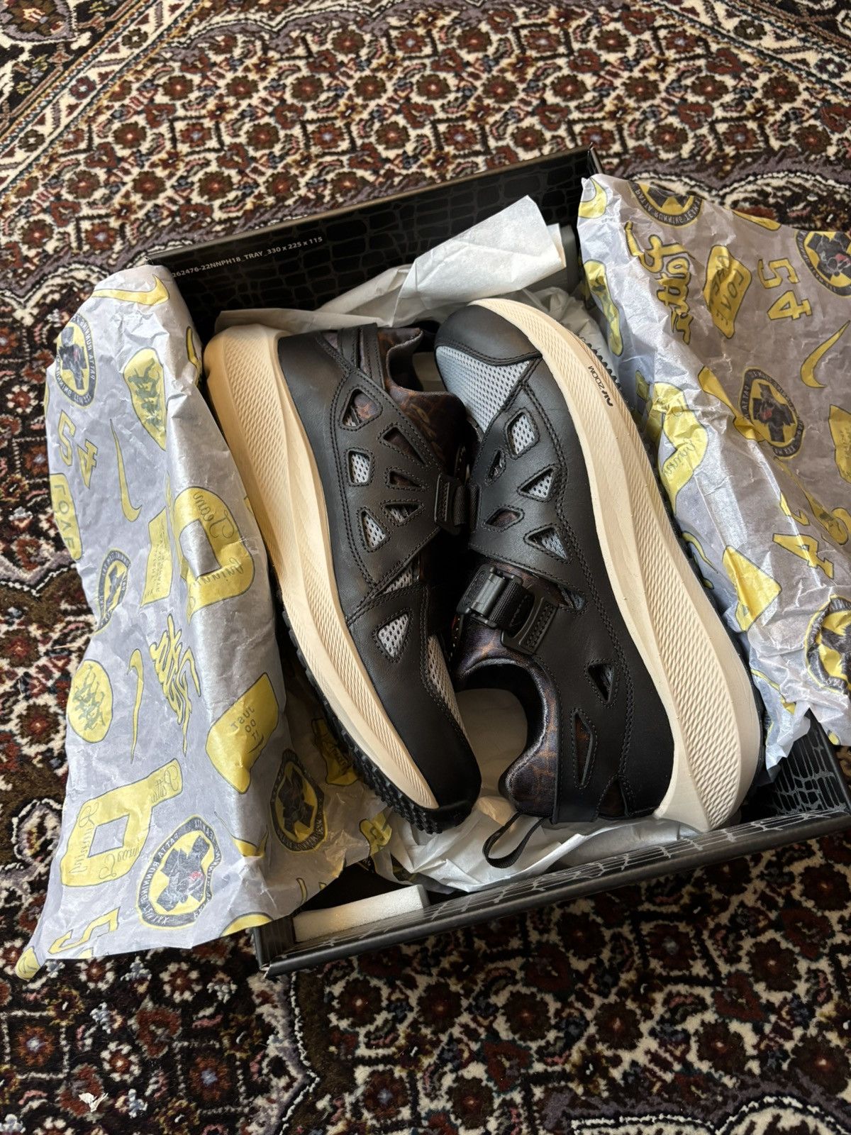 Nike × Patta Nike x Patta - Black/Brown/Grey Size US 8.5 / EU 41-42 - 4 Thumbnail