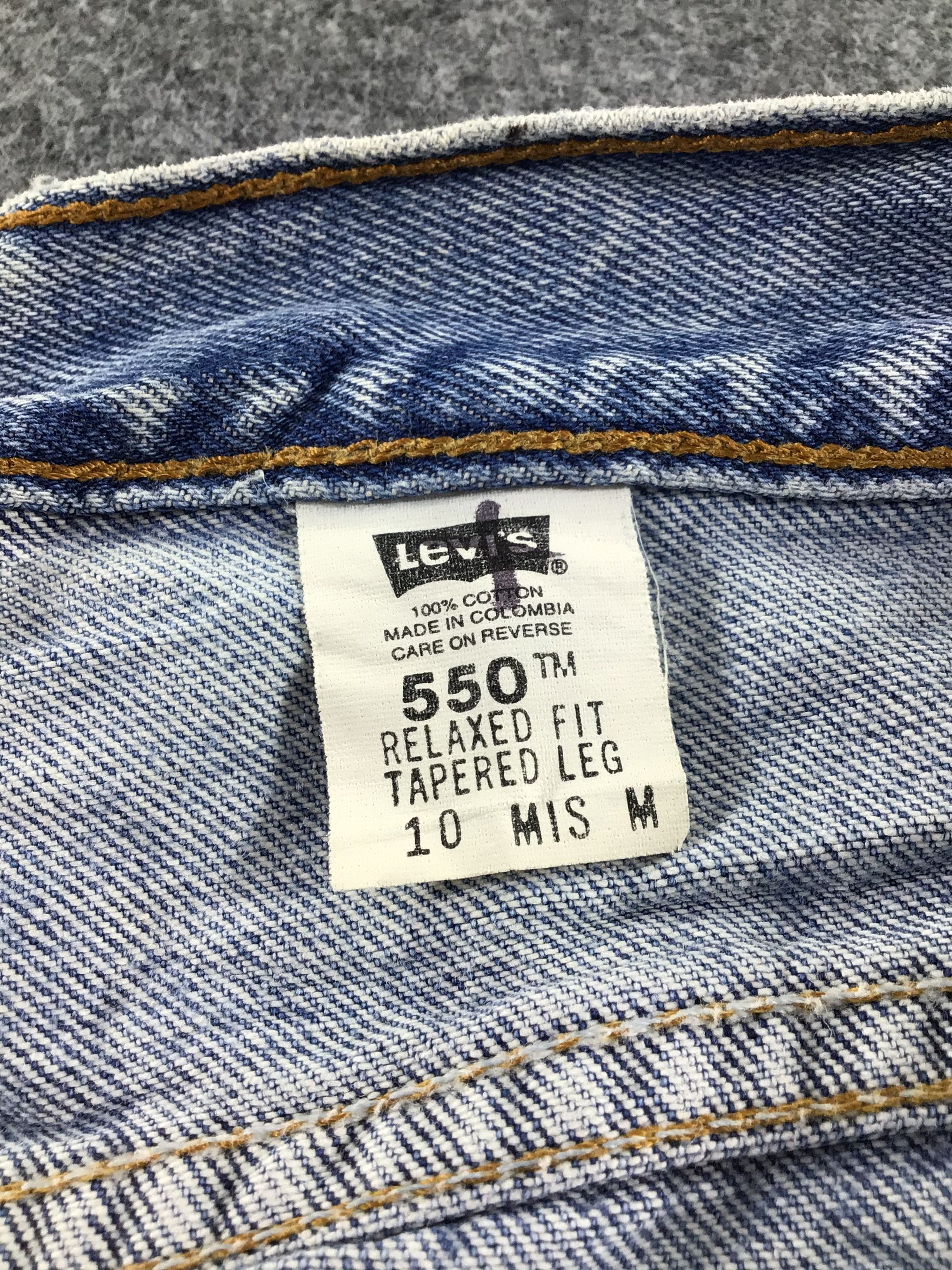 Levi's 90s Vintage Levis 550 Jeans-J617 Size US 29 - 9 Thumbnail