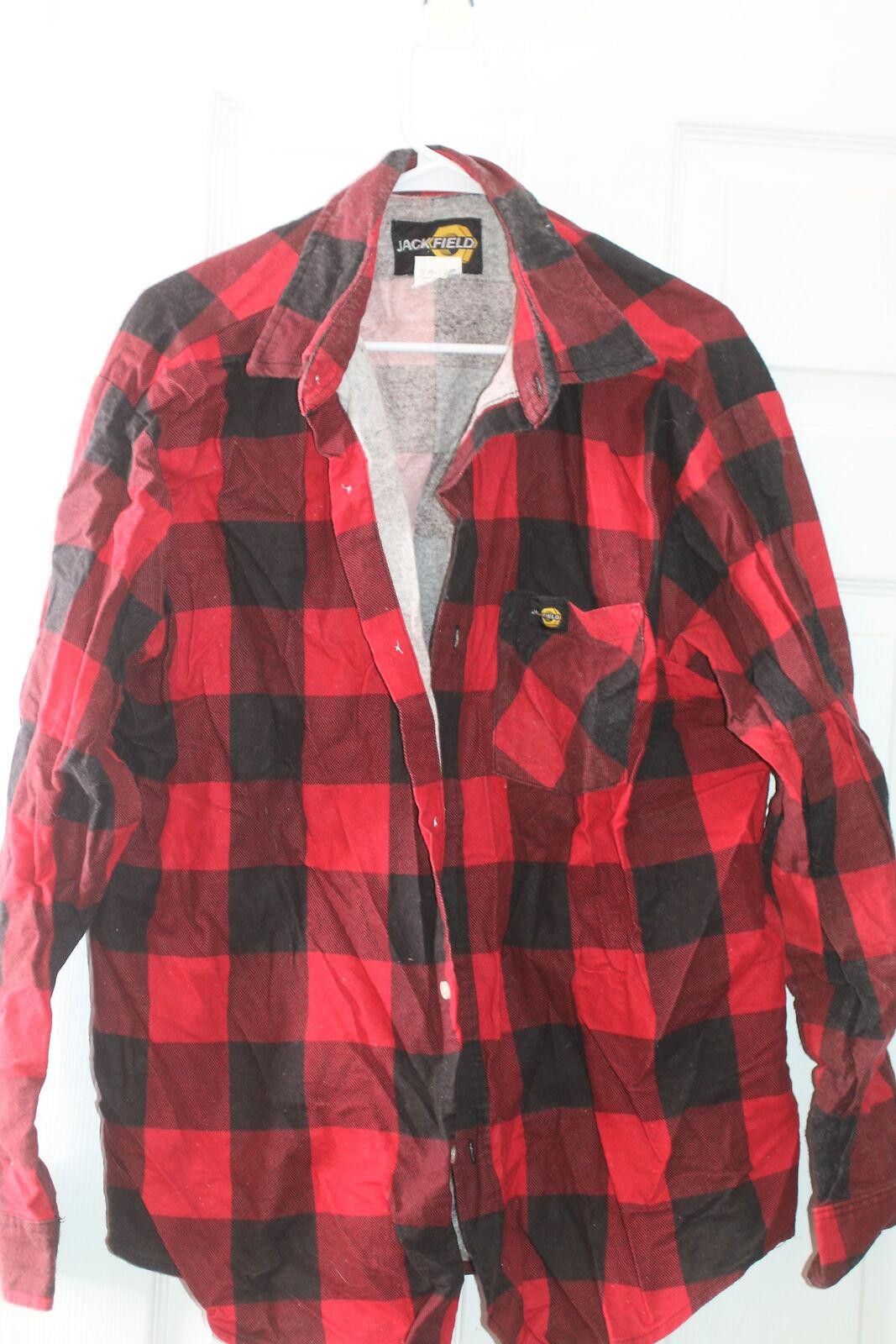 Other Jackfield Workwear Flannel shirt plastic buttonsStyle 70-240 Size US XL / EU 56 / 4 - 2 Thumbnail