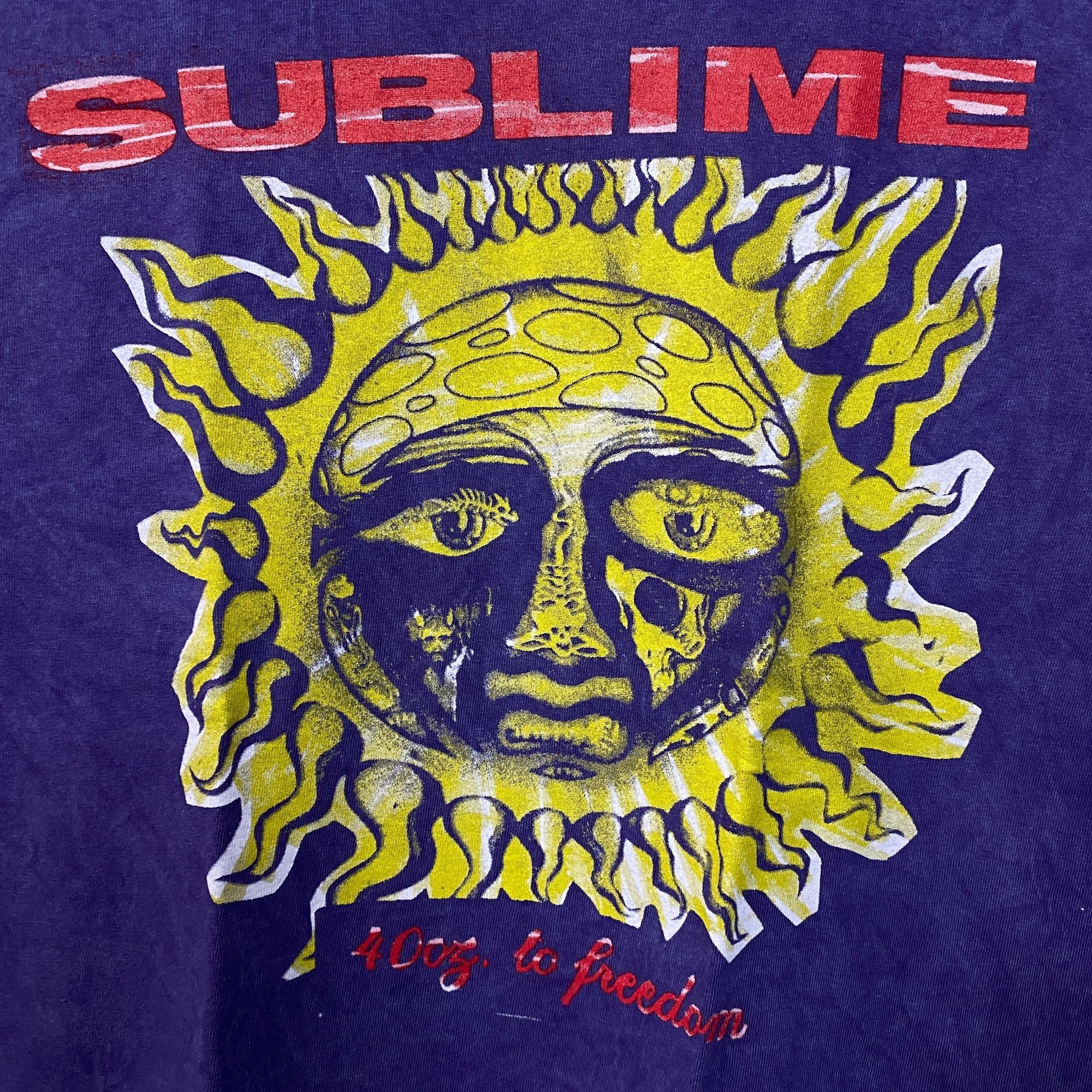 Sublime Sublime 40 Oz to Freedom Album Sun Logo T-Shirt Medium Size US M / EU 48-50 / 2 - 2 Thumbnail