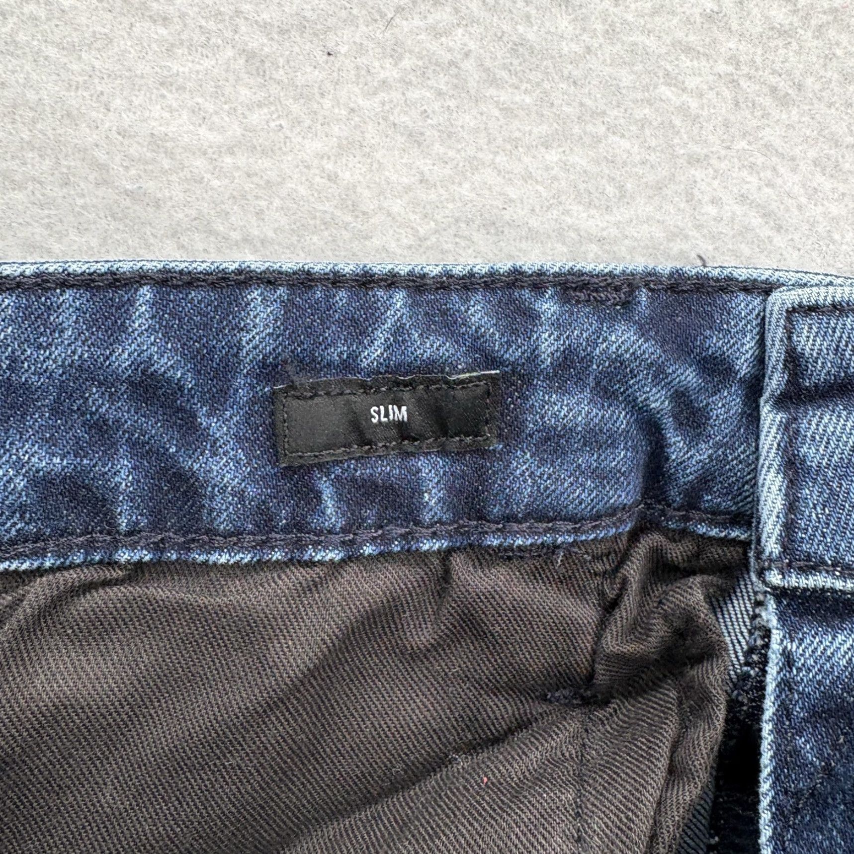 Bonobos Bonobos Jeans Mens Slim Straight Dark Wash 34x34 Denim Cotton Stretch Pockets Zip Casual Pants Men Size US 34 / EU 50 - 5 Thumbnail