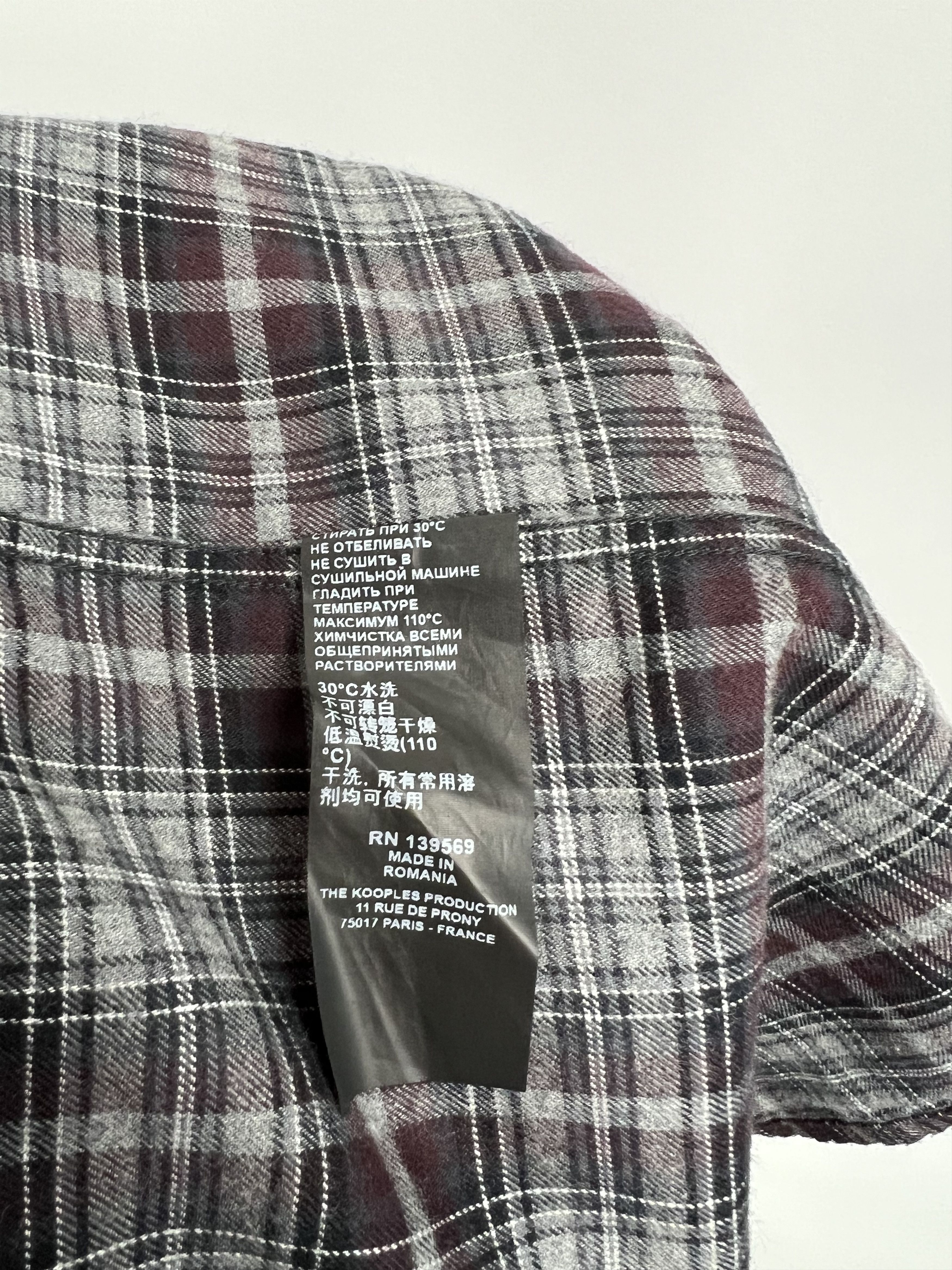 The Kooples The Kooples Sport Full Zip Shirt Overshirt Size M Size M / US 6-8 / IT 42-44 - 11 Thumbnail