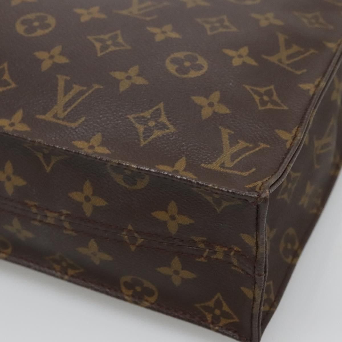 Louis Vuitton LOUIS VUITTON Monogram Sac Plat Hand Bag M51140 Size ONE SIZE - 15 Thumbnail