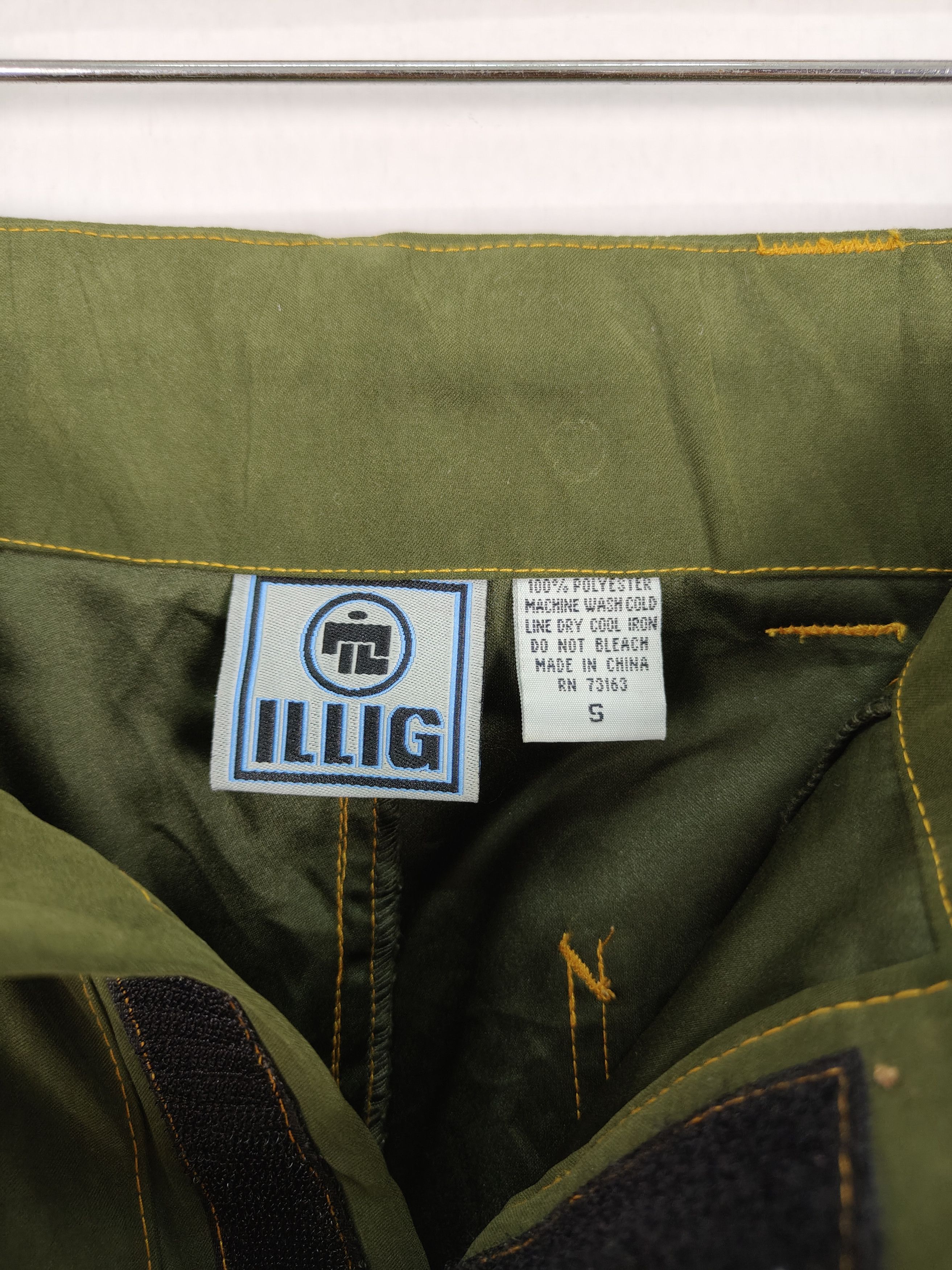Japanese Brand × Vintage Vintage ILLIG Japanese Brand Tactical Raver Pants Size US 32 / EU 48 - 6 Thumbnail