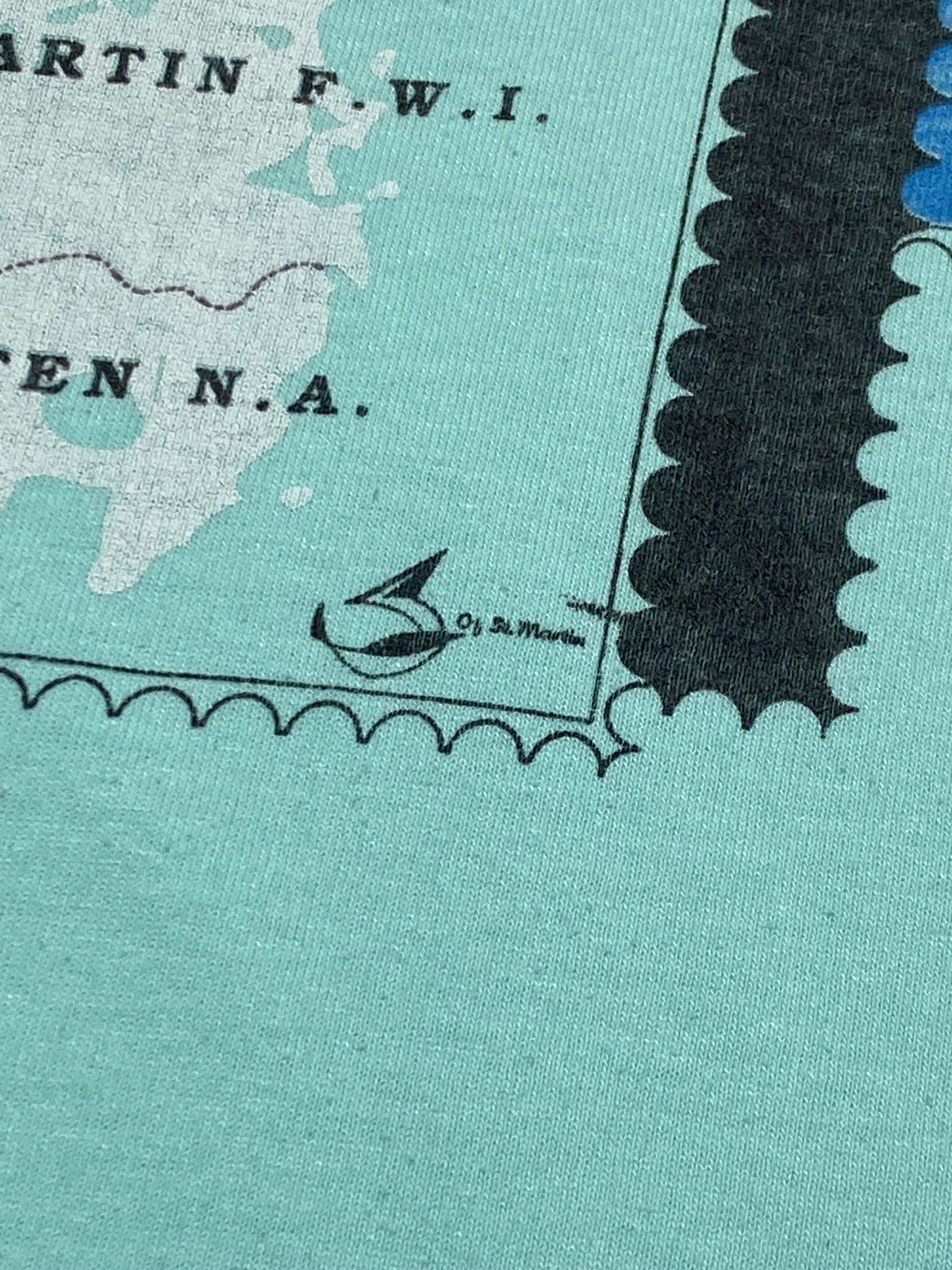 Vintage 90s VINTAGE BLUE BEARD Mint Colour Tee US Made Size US XL / EU 56 / 4 - 7 Thumbnail