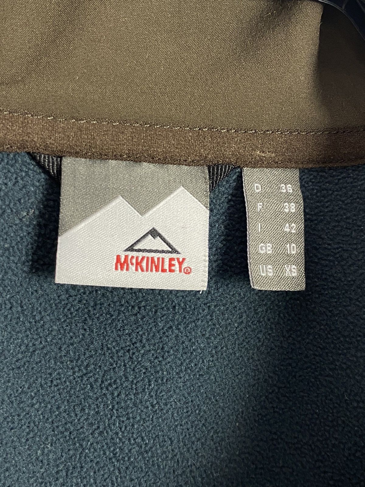 Other McKinley Brown Soft Shell Fleece Lined Jacket Size XS / US 0-2 / IT 36-38 - 3 Thumbnail