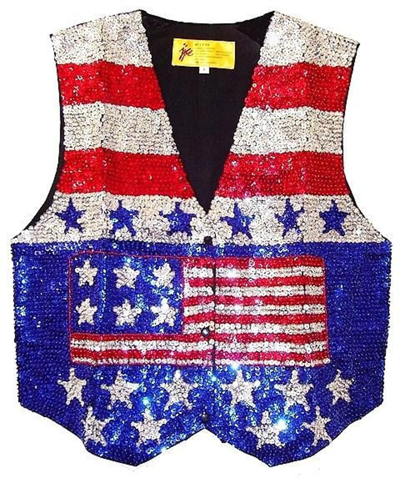 Designer Sequin Vest USA # 1 (size S only) Size S / US 4 / IT 40 - 1 Preview