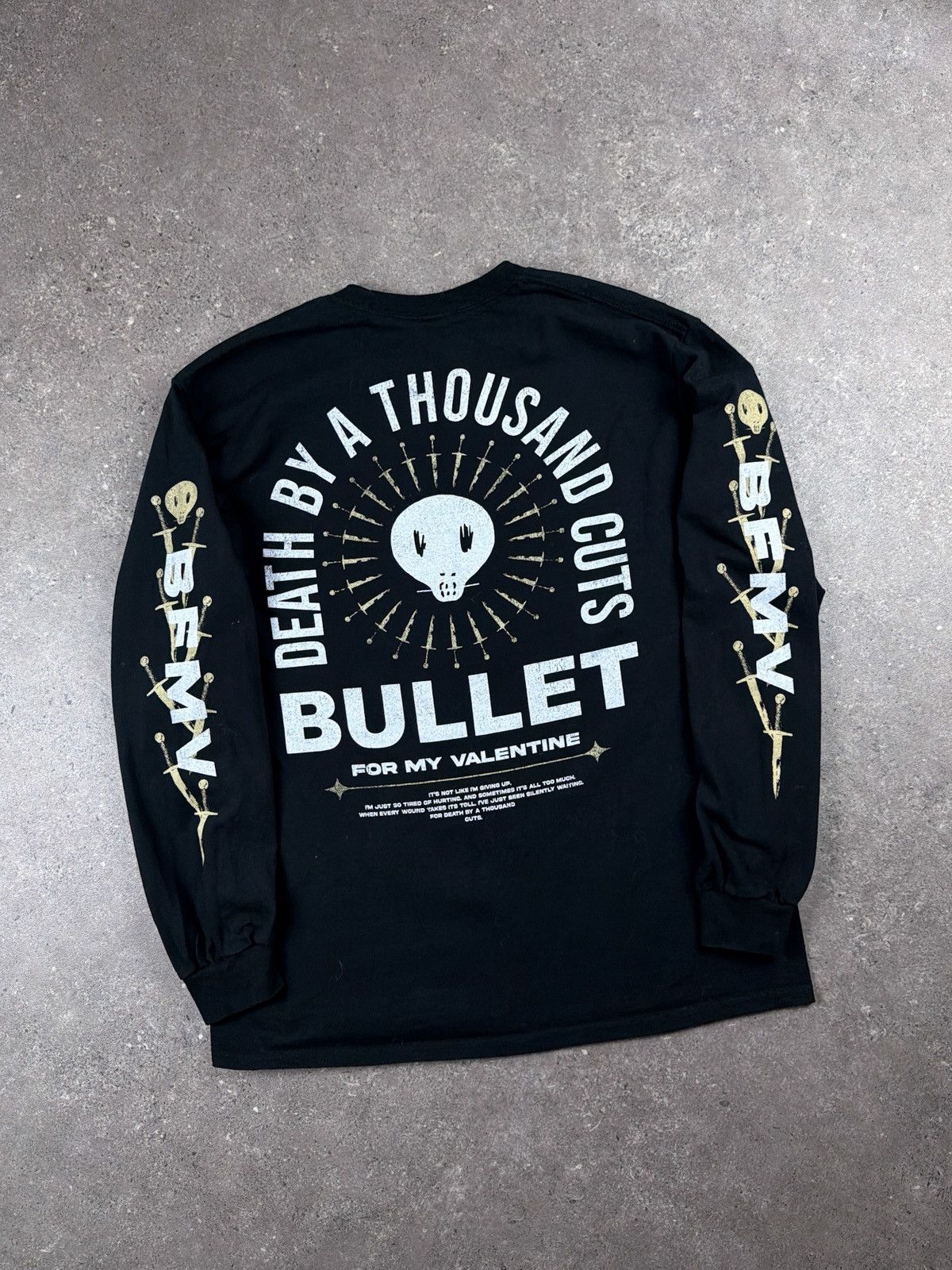 Vinatge Bullet For My Valentine Band 00’s longsleeve Tshirt