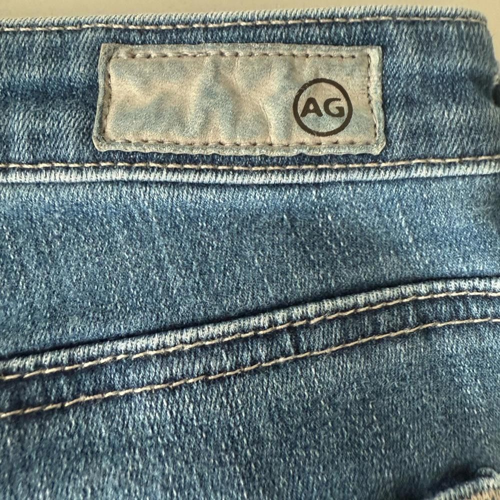 Designer AG Adriano Goldschmied Stevie Ankle Slim Straight Jeans 25 Size 25" / US 0 / IT 36 - 7 Thumbnail