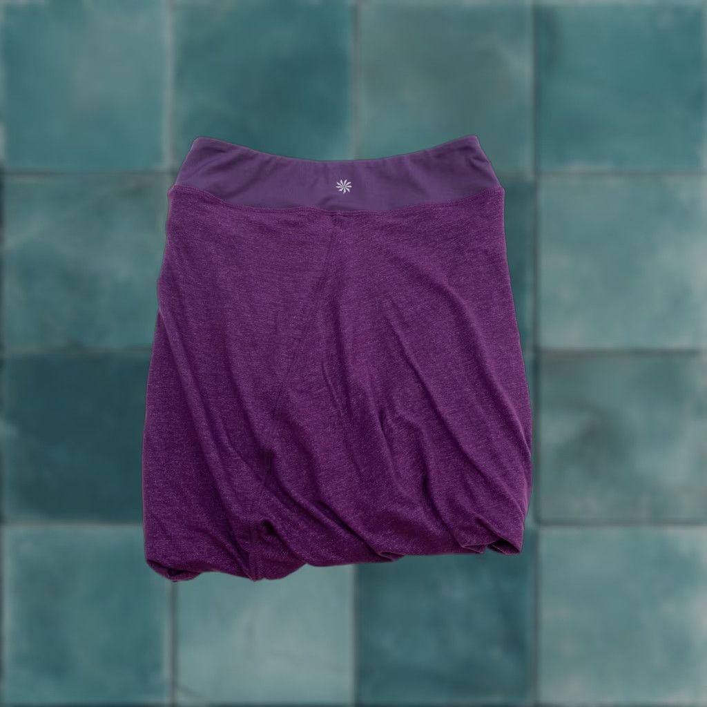 Athleta Athleta Skirt Womens XS Purple Twist It Mini EUC Size 26" / US 2 / IT 38 - 1 Thumbnail