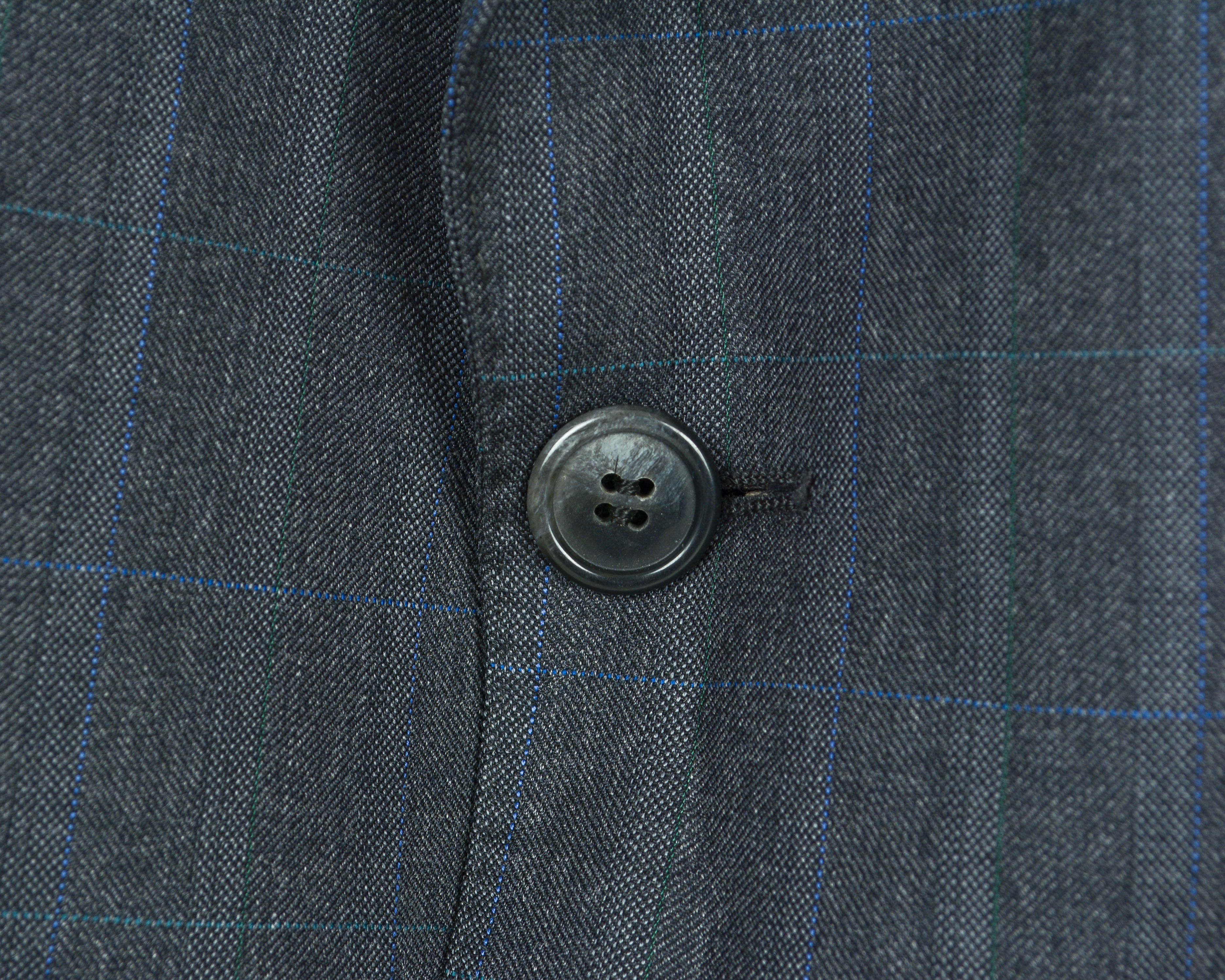 Baumler Wool Tartan Blazer UK 44 Jacket Coat Suit EU 54 Sakko Herren Size 44R - 4 Thumbnail