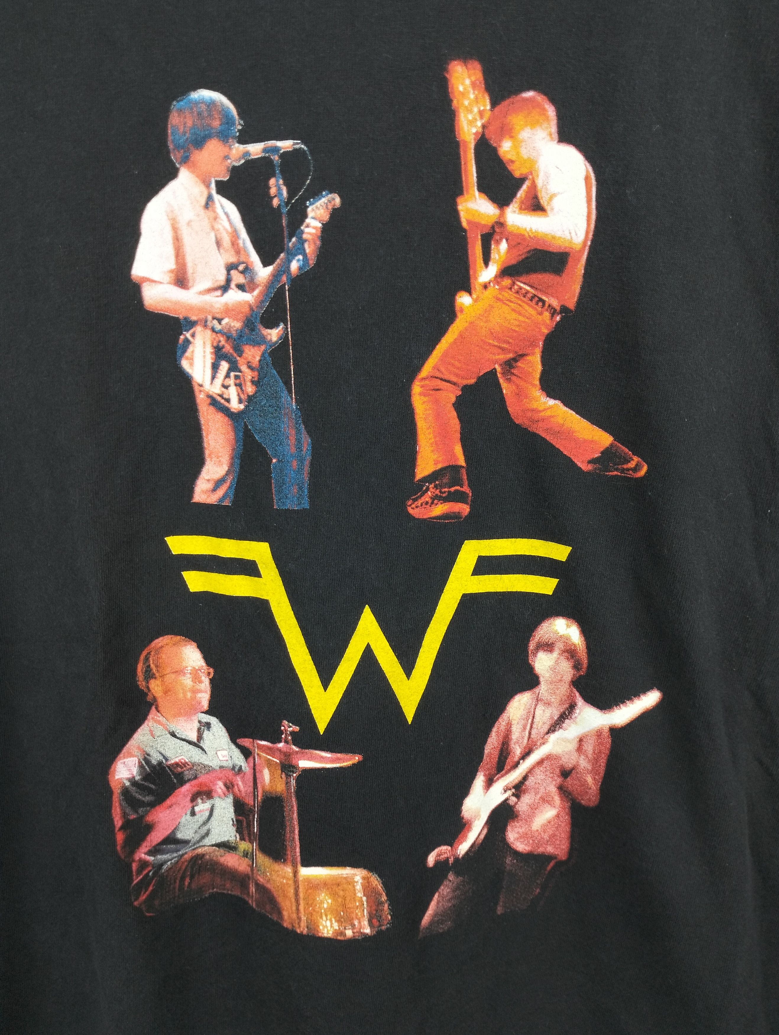 Band Tees × Vintage Vintage Weezer Band Tee T shirt long sleeveTour 2001 Size US L / EU 52-54 / 3 - 1 Thumbnail